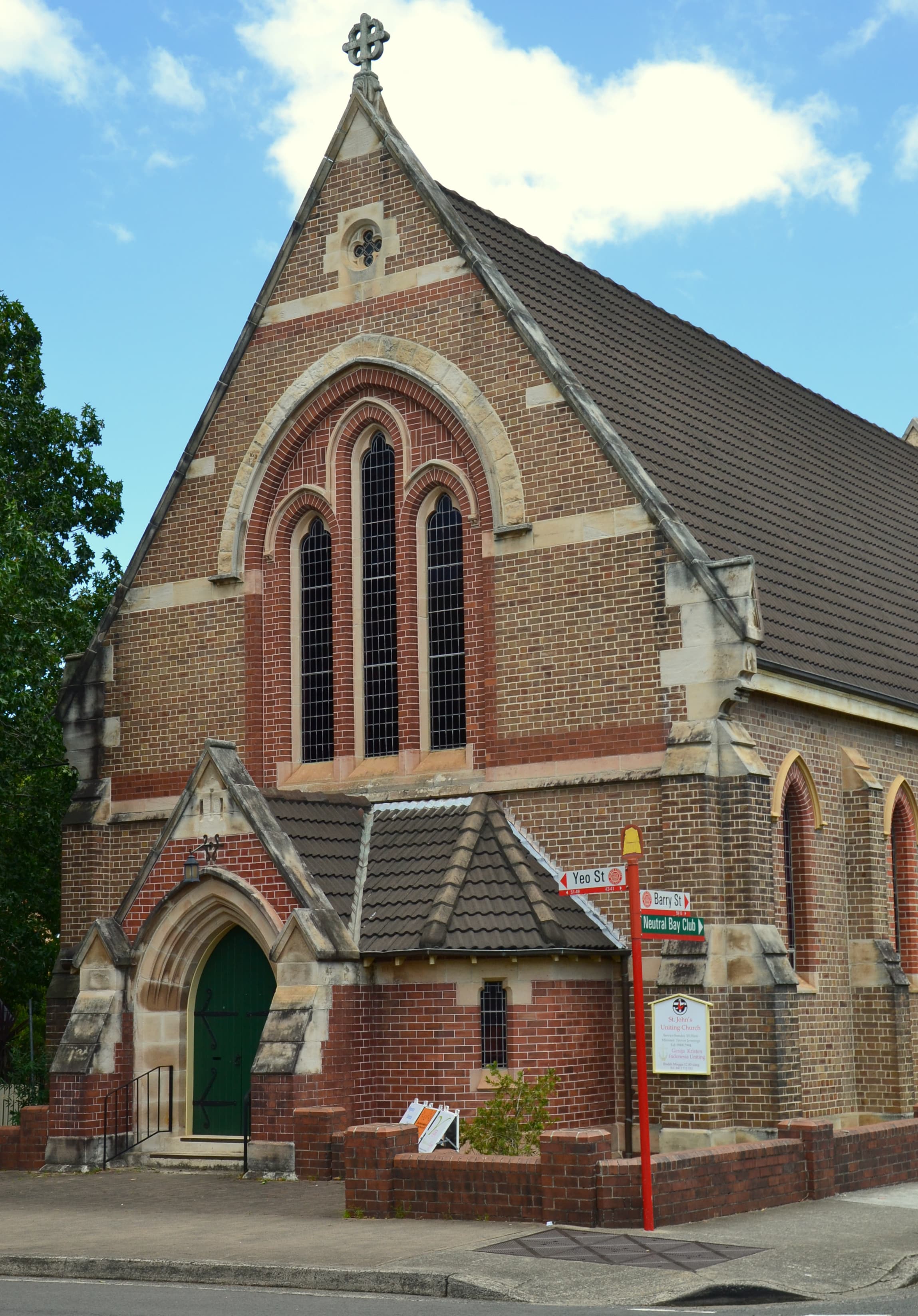 St John's Uniting Church, Neutral Bay