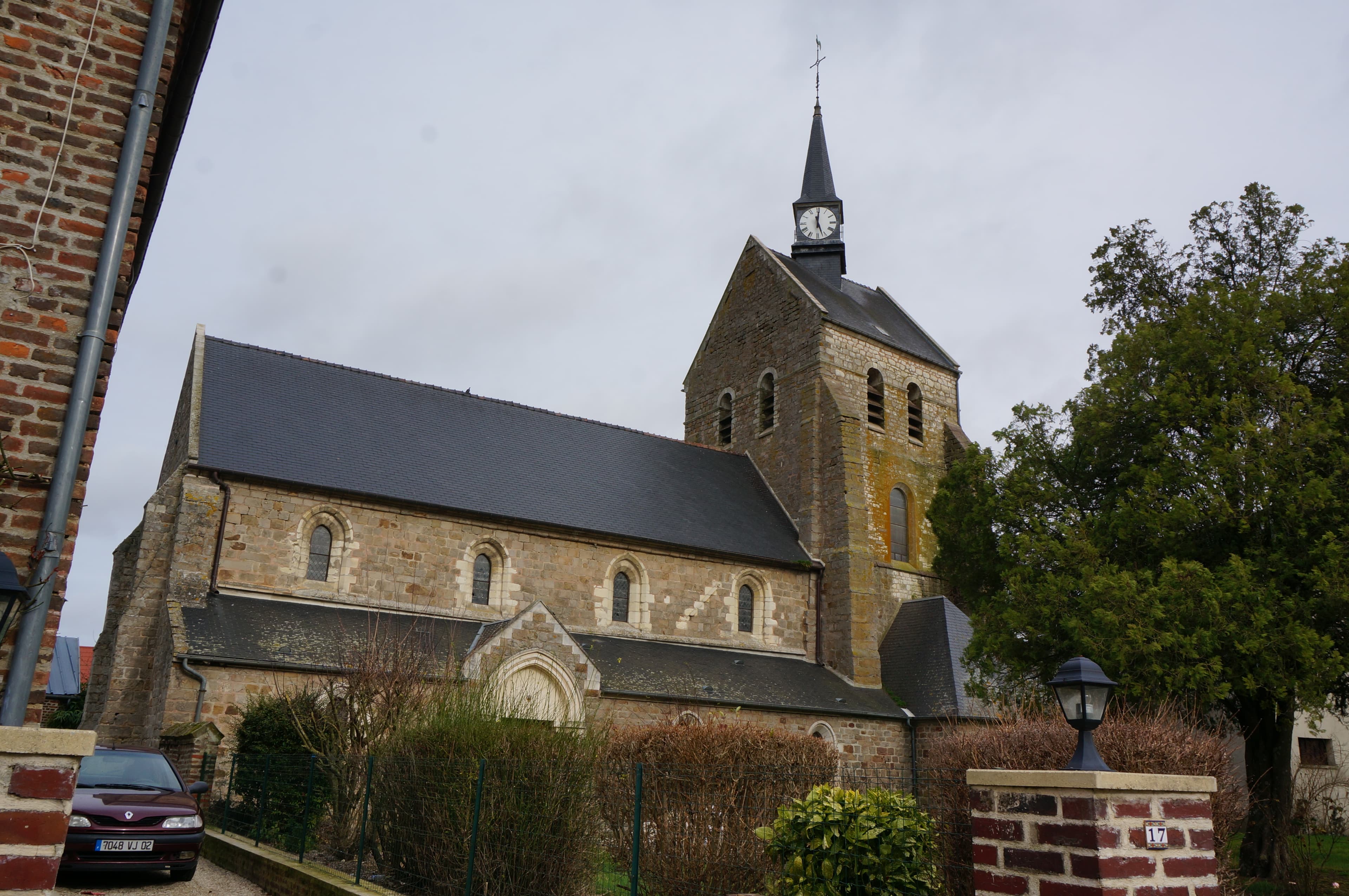 Église Saint-Jean-Baptiste de Mortiers (Aisne)