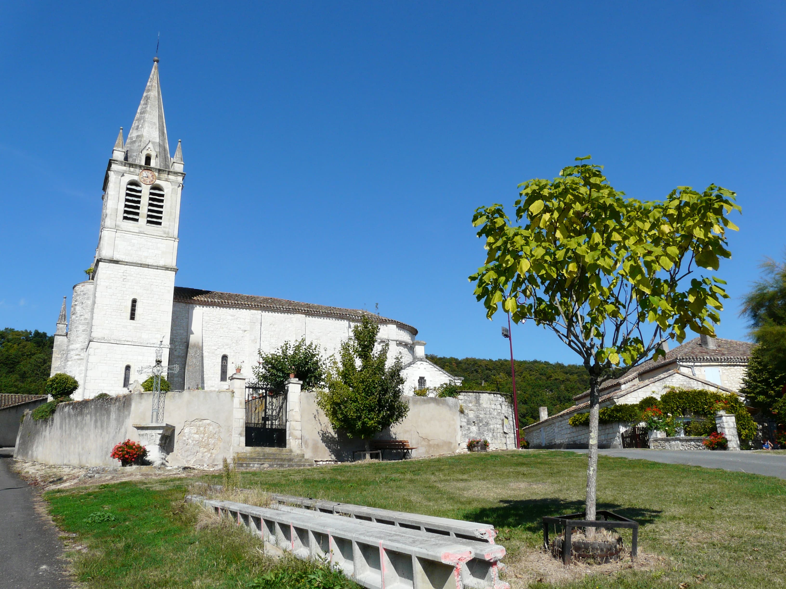 église Saint-Gilles de Cazideroque