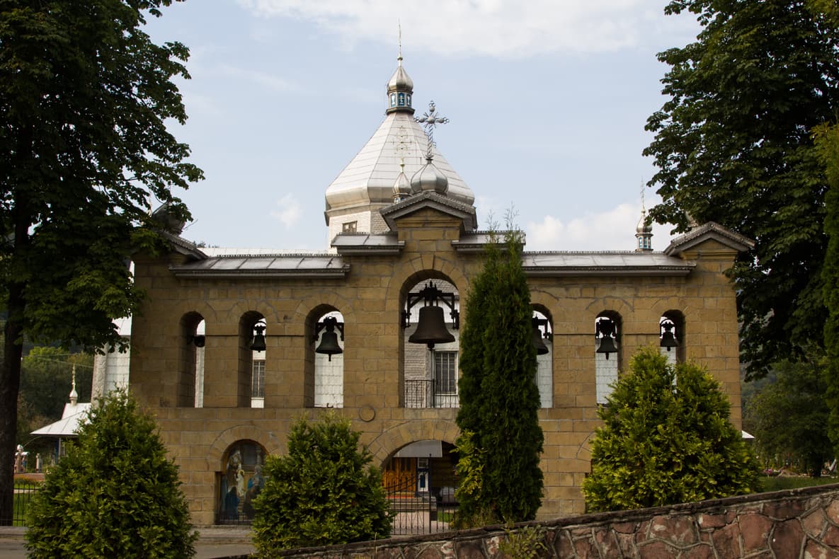 Belfry of the church of Pentecost, Sokolivka