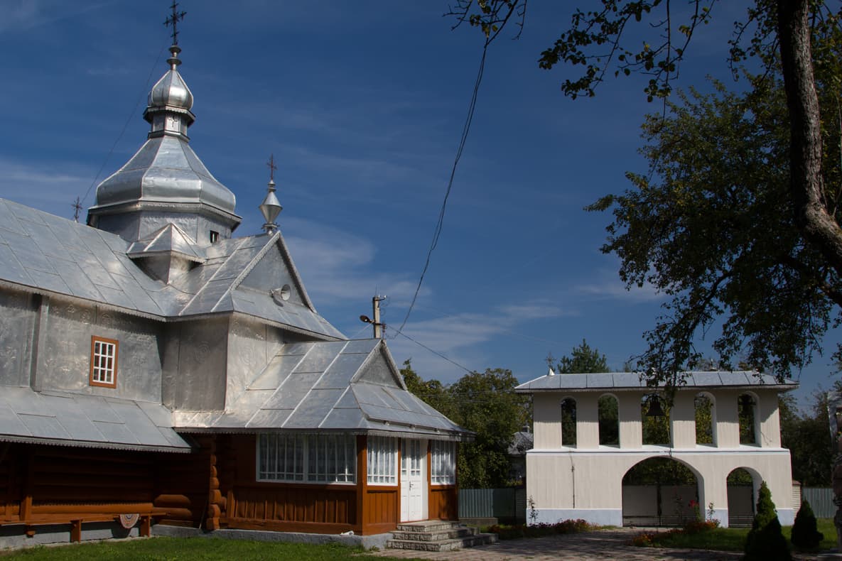 Belfry of church of the Conception of Saint John the Baptist, Cherhanivka