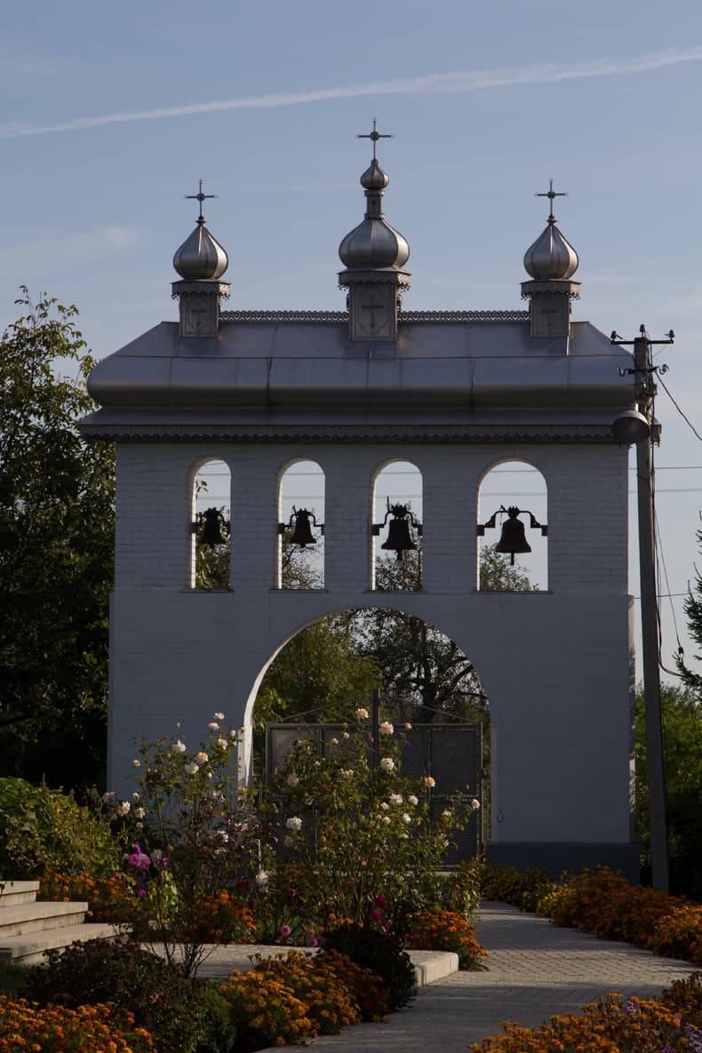 Belfry of the church of the Transfiguration, Rozhniv