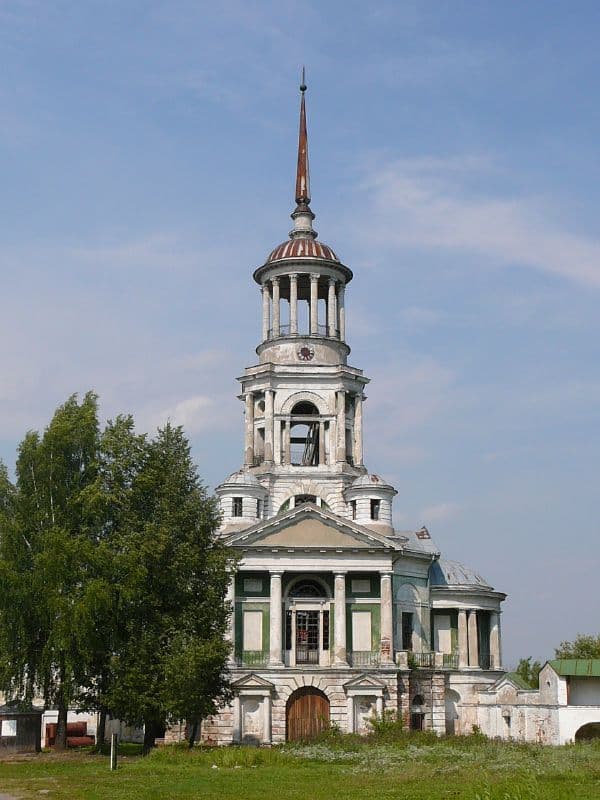 Belltower and Church of the Holy Mandylion at Borisoglebsky Monastery