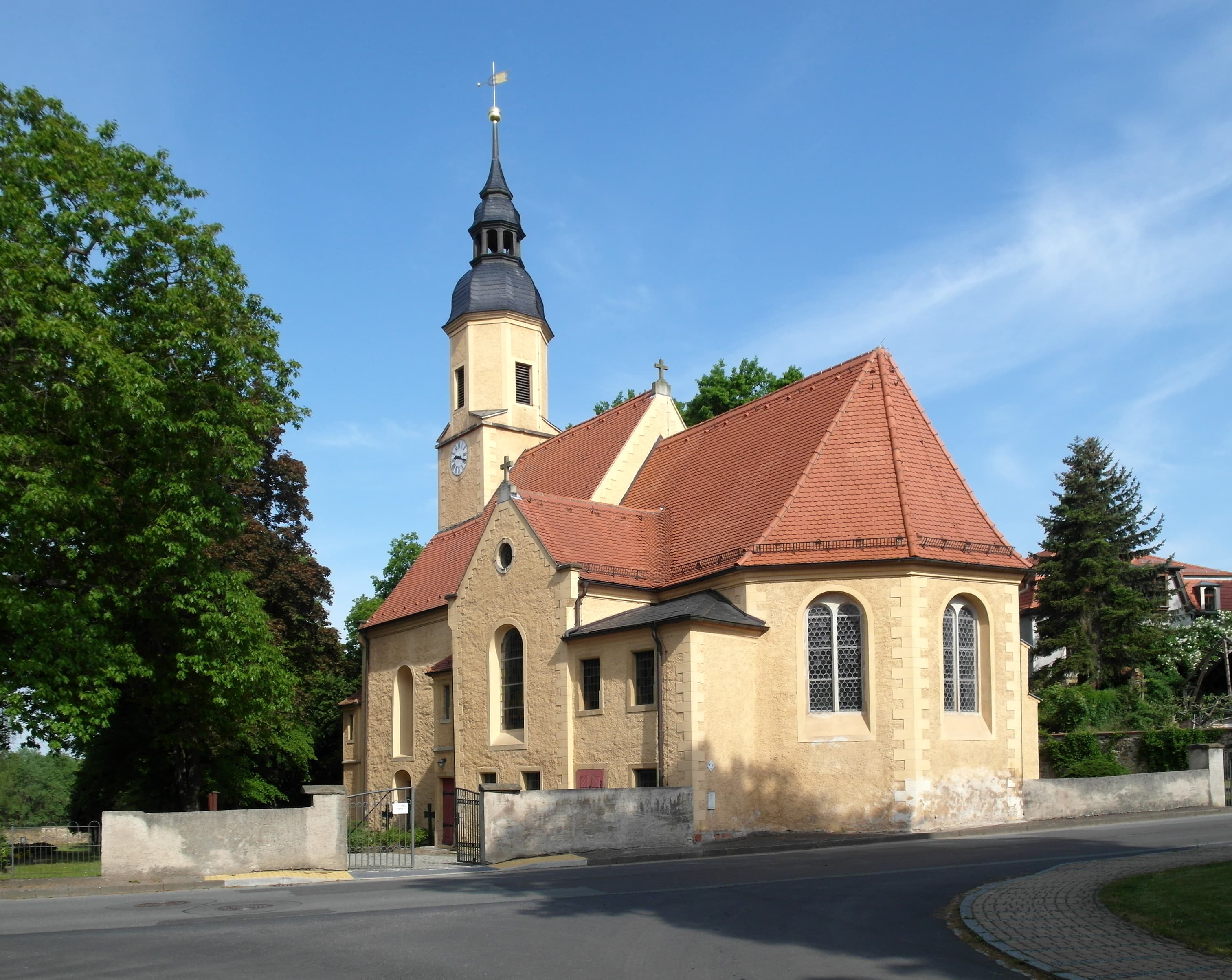Glaubitz church