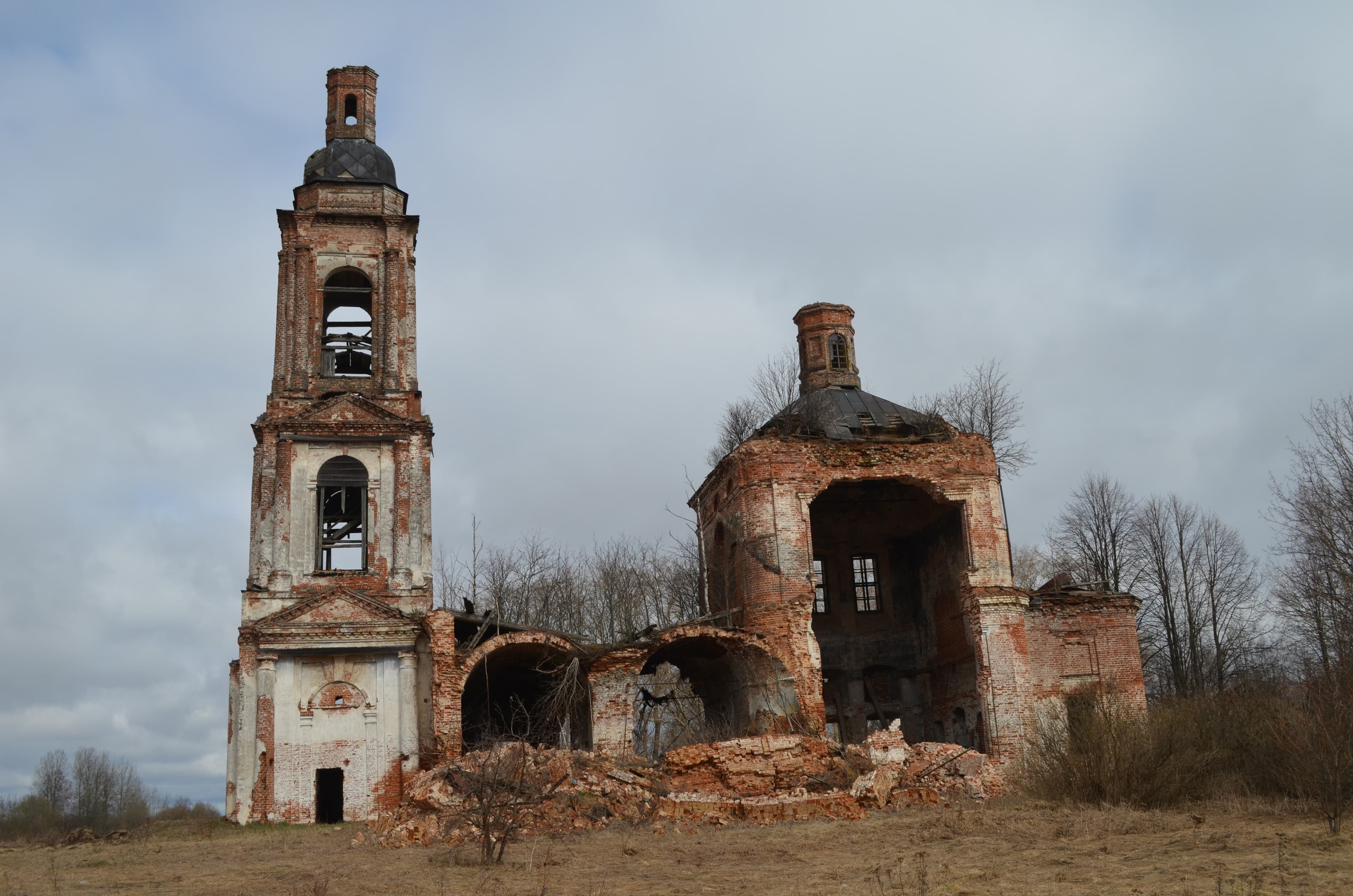 Transfiguration church, Podvigalikha