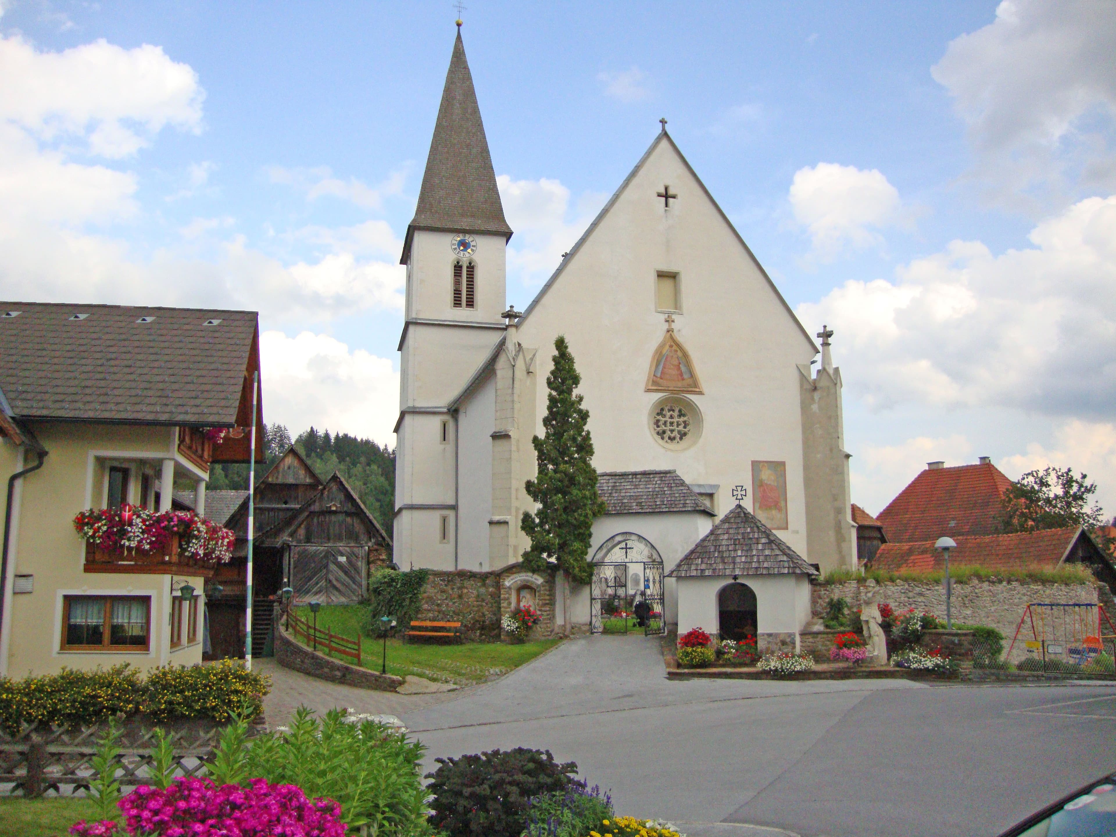 Pfarrkirche hl. Maria, Hirschegg