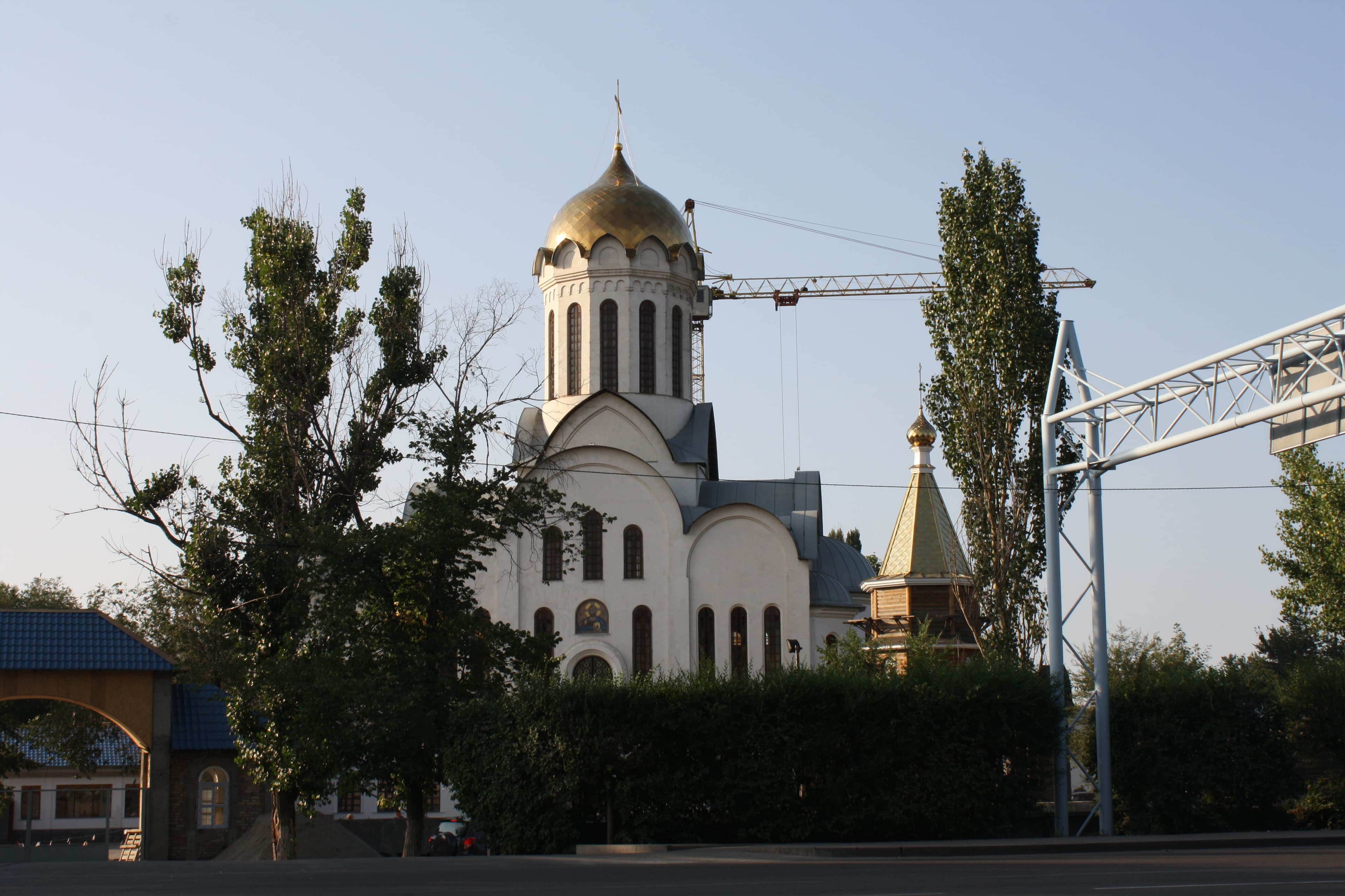 Orthodox church of the Nativity of Jesus Christ in Almaty