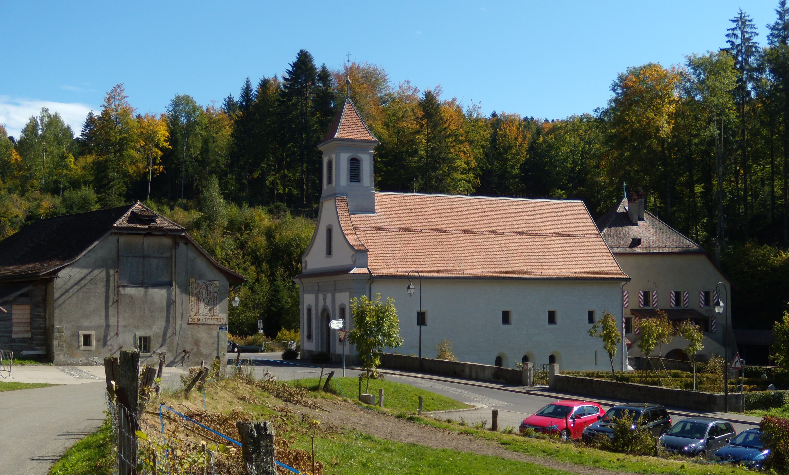 Reformed Church of Montheron, former abbey church