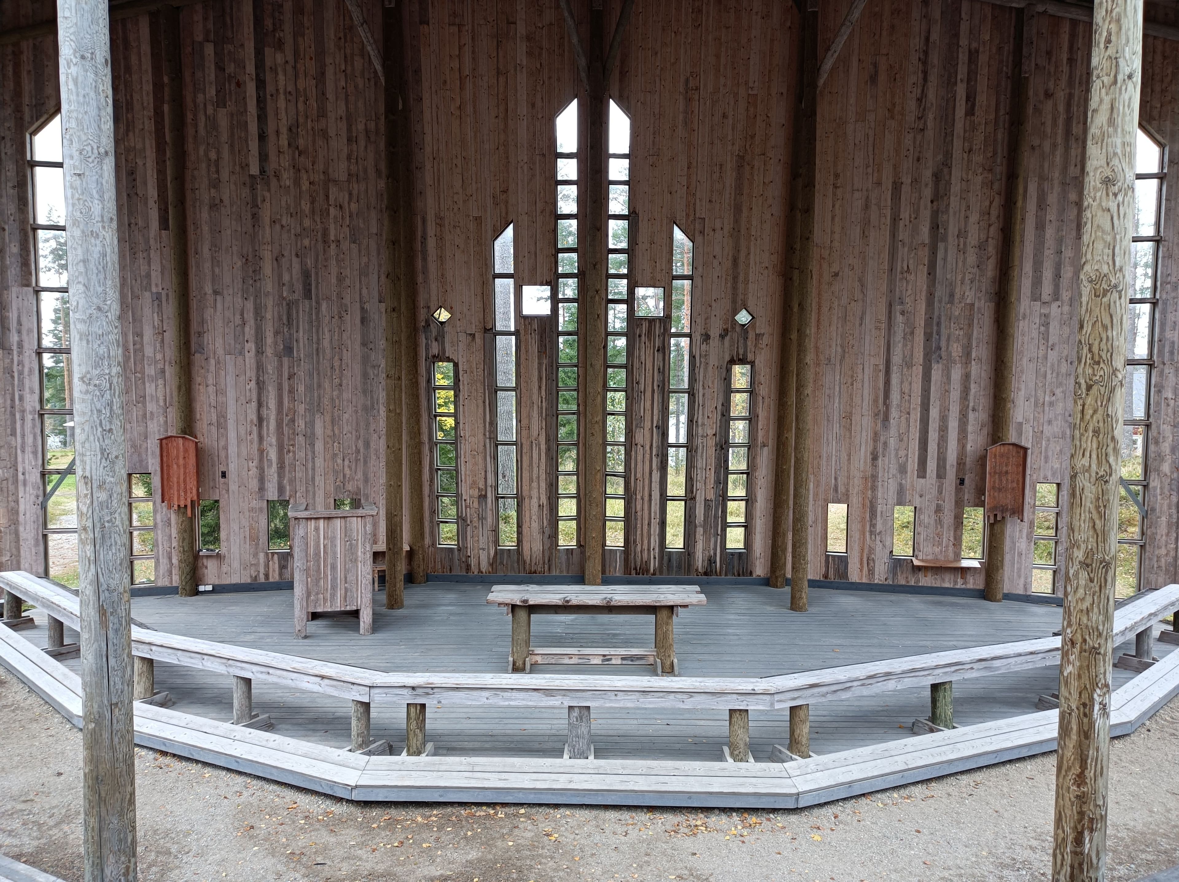 Aholansaari outdoor church