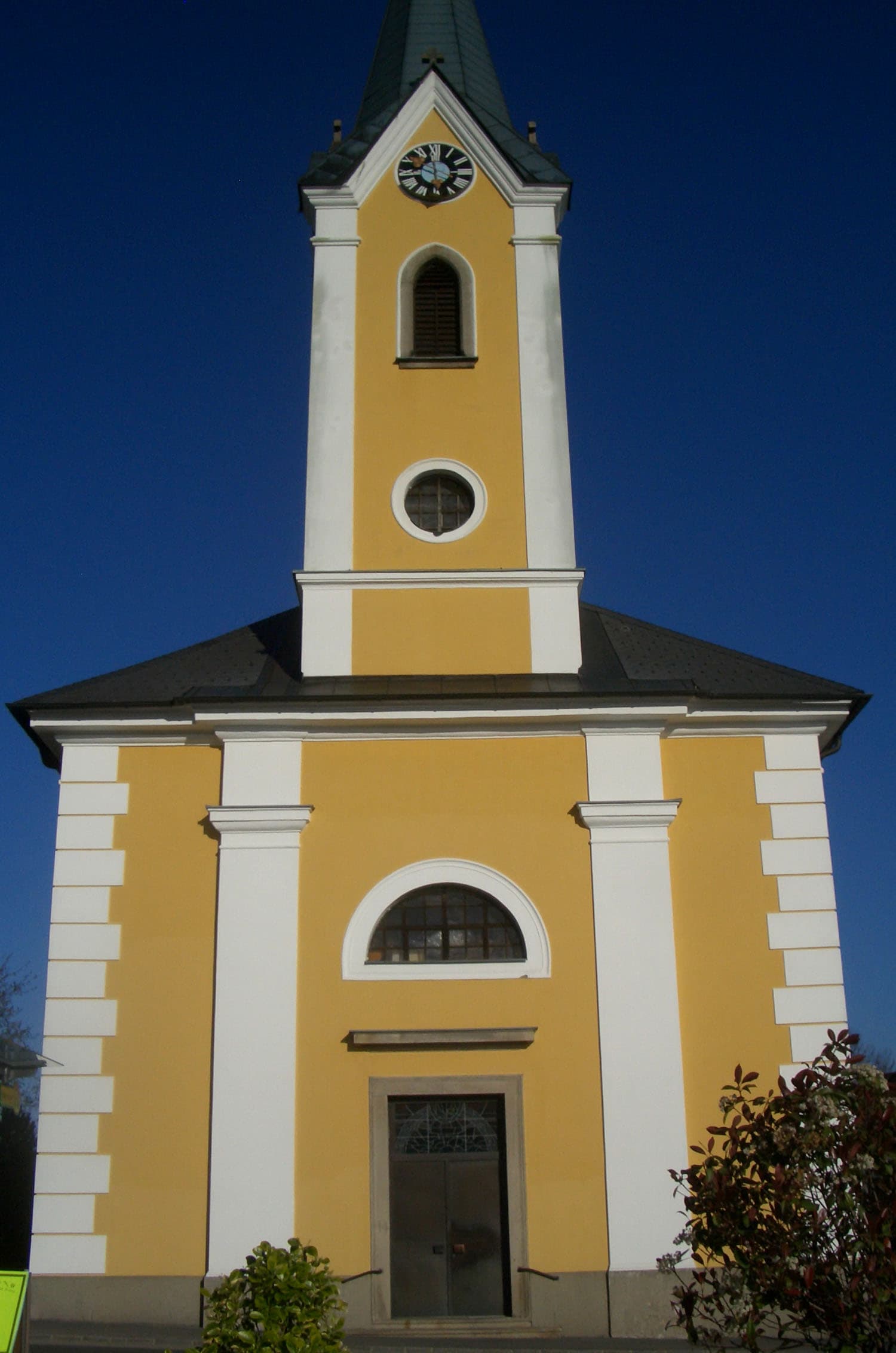 Alberndorf parish church in the Riedmark