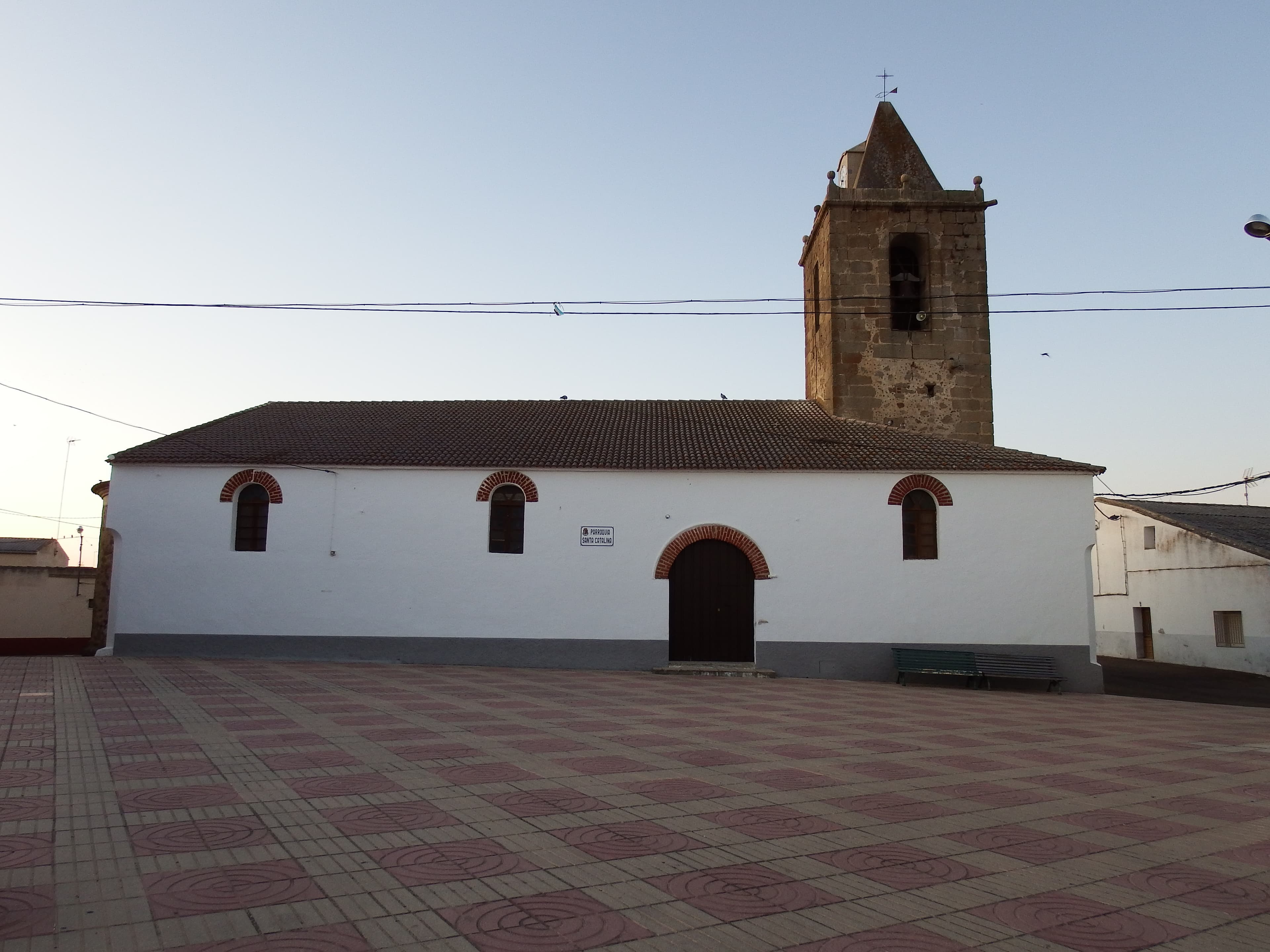 Iglesia de Santa Catalina de Alejandría, Alcollarín