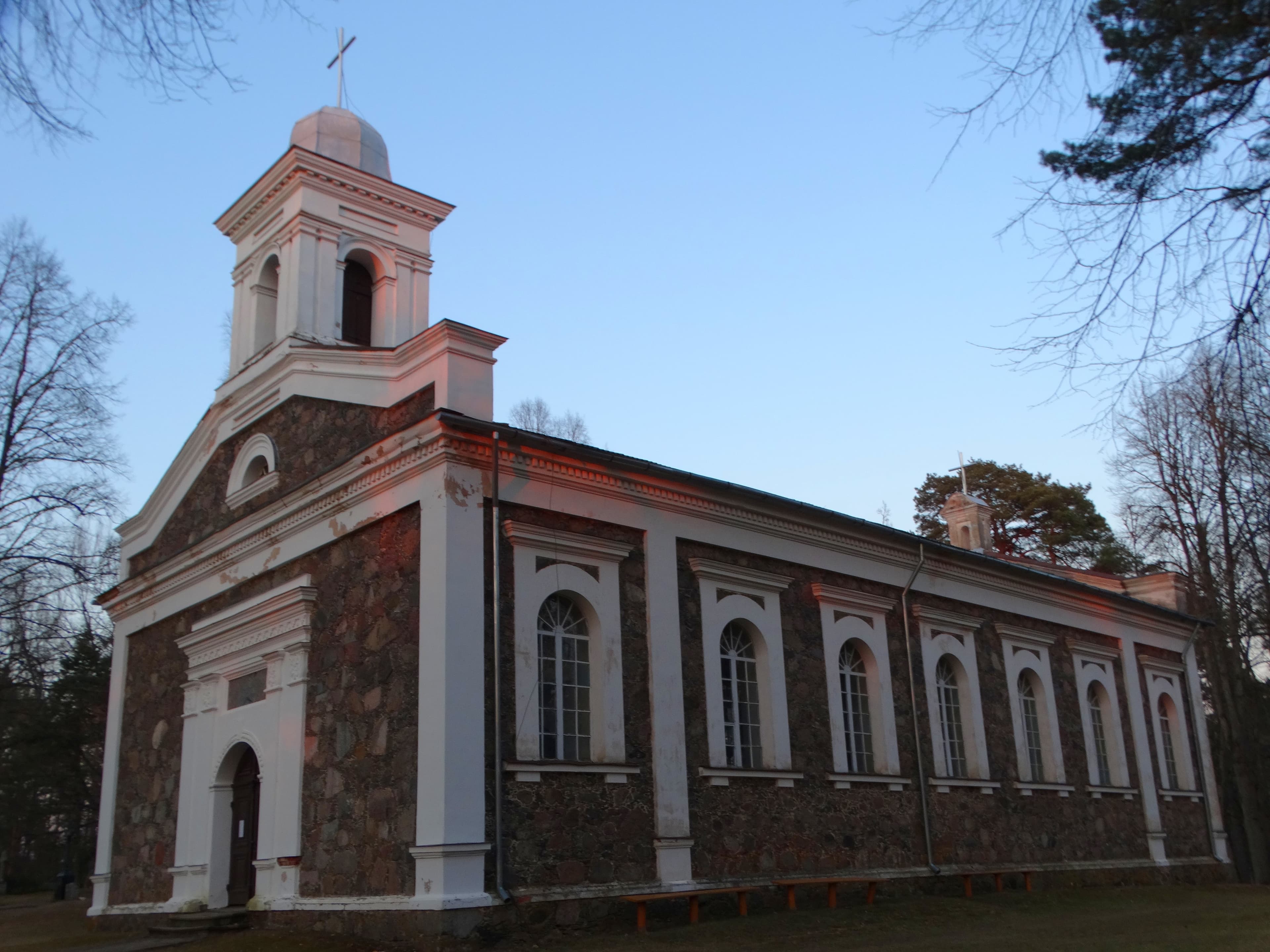 Evangelical Lutheran Church in Alkiškiai