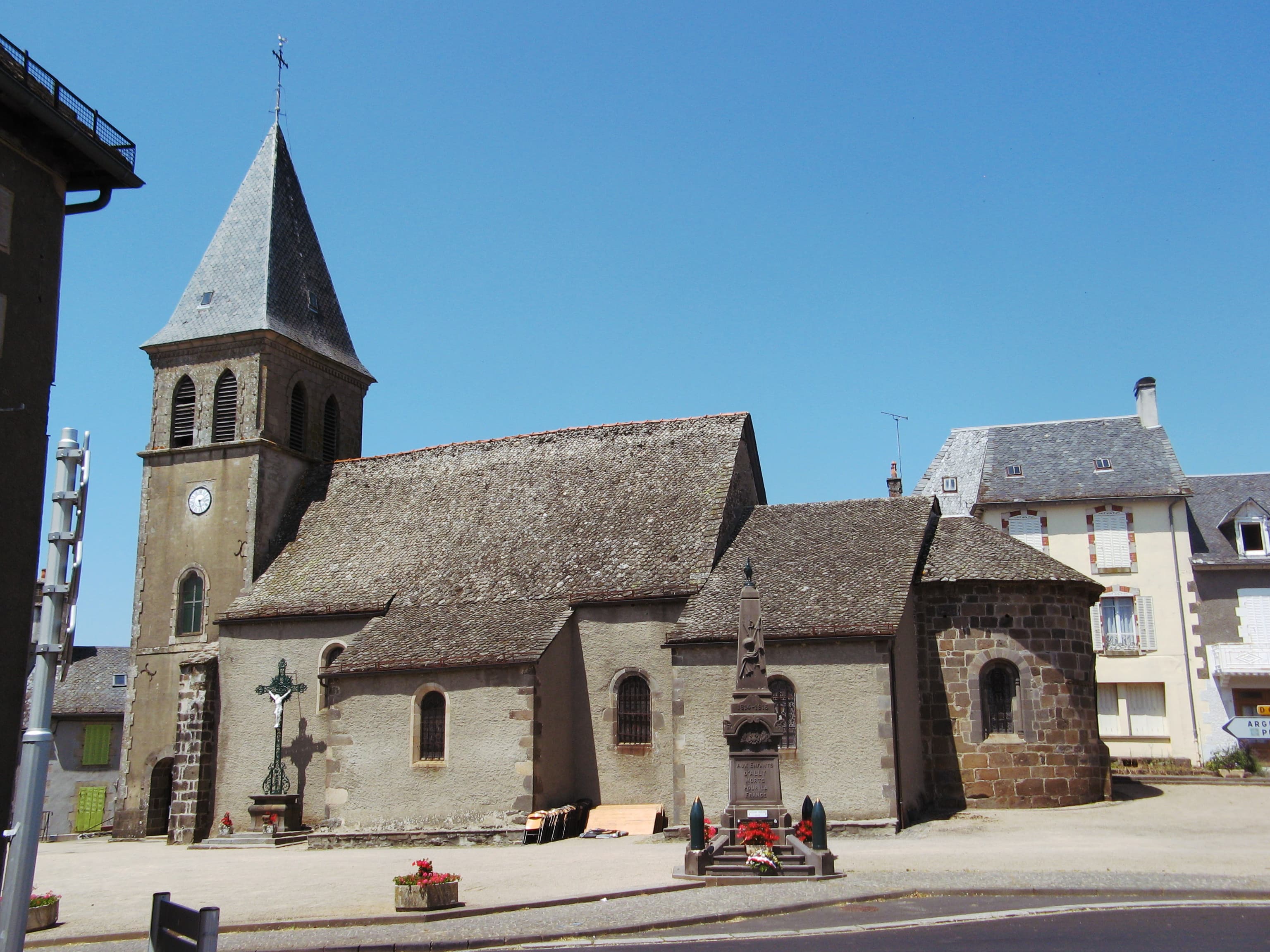 saint Ferréol Church (Ally, Cantal)