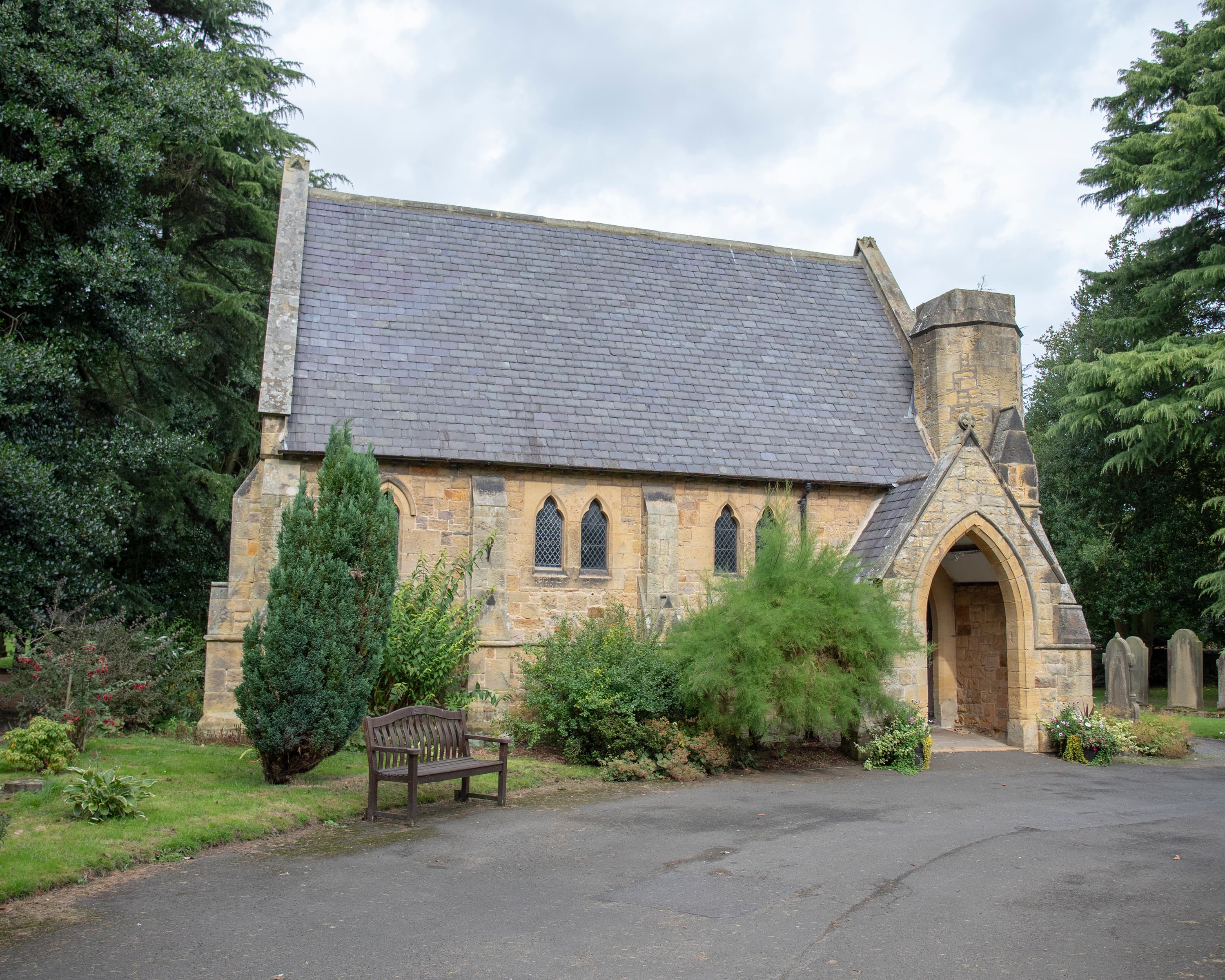 North Chapel at Alnwick Cenetery