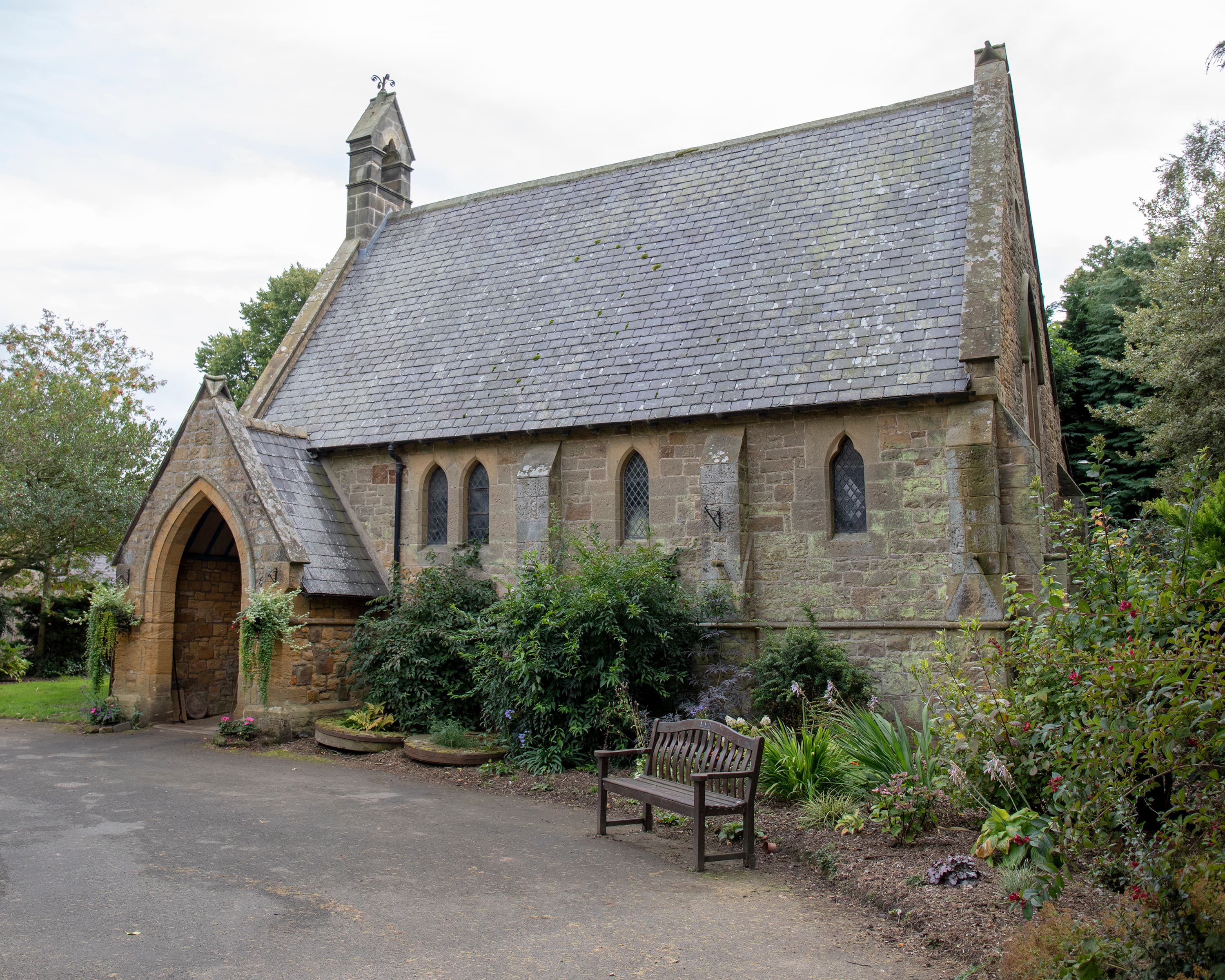 South Chapel at Alnwick Cemetery