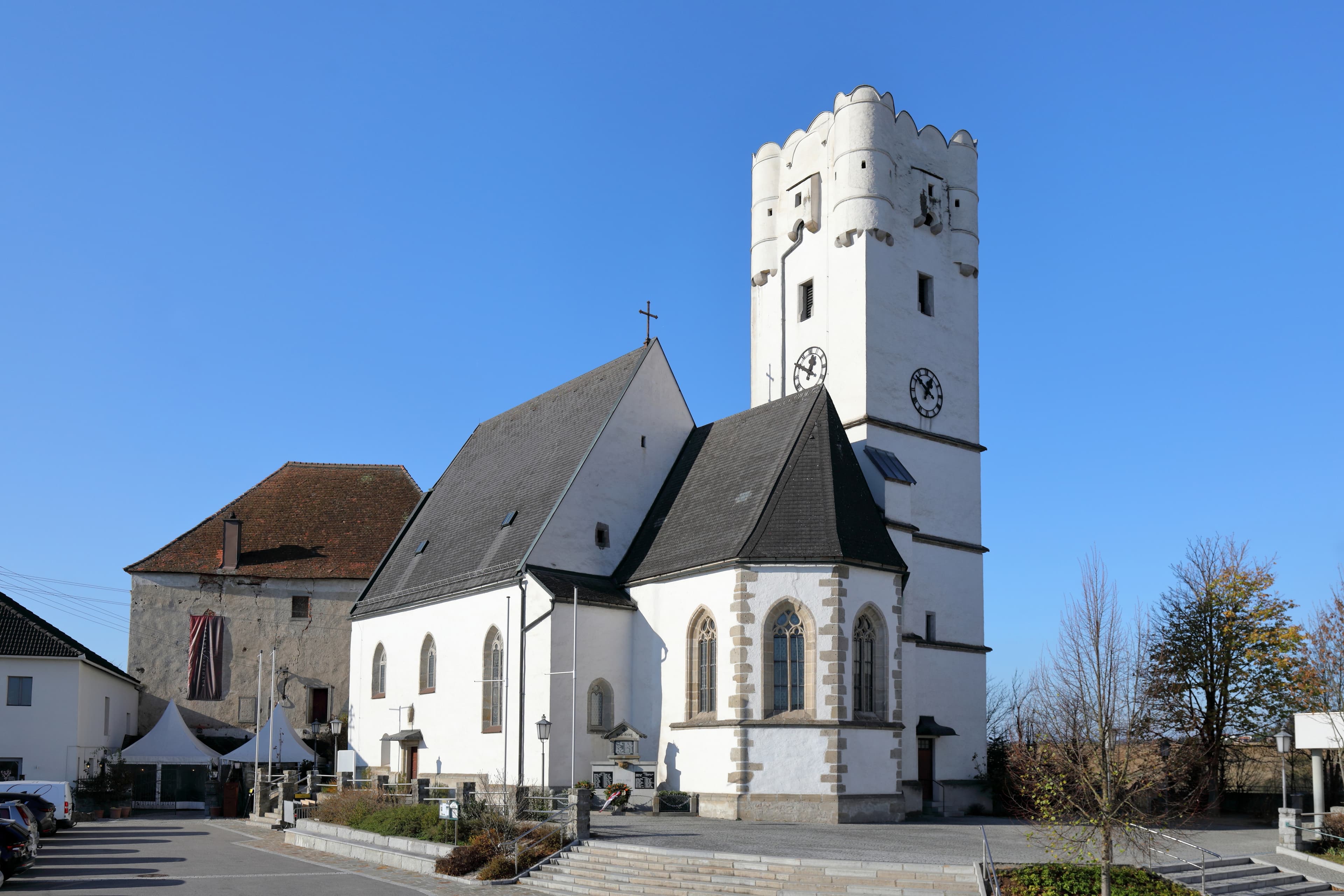 Parish church in Arbing