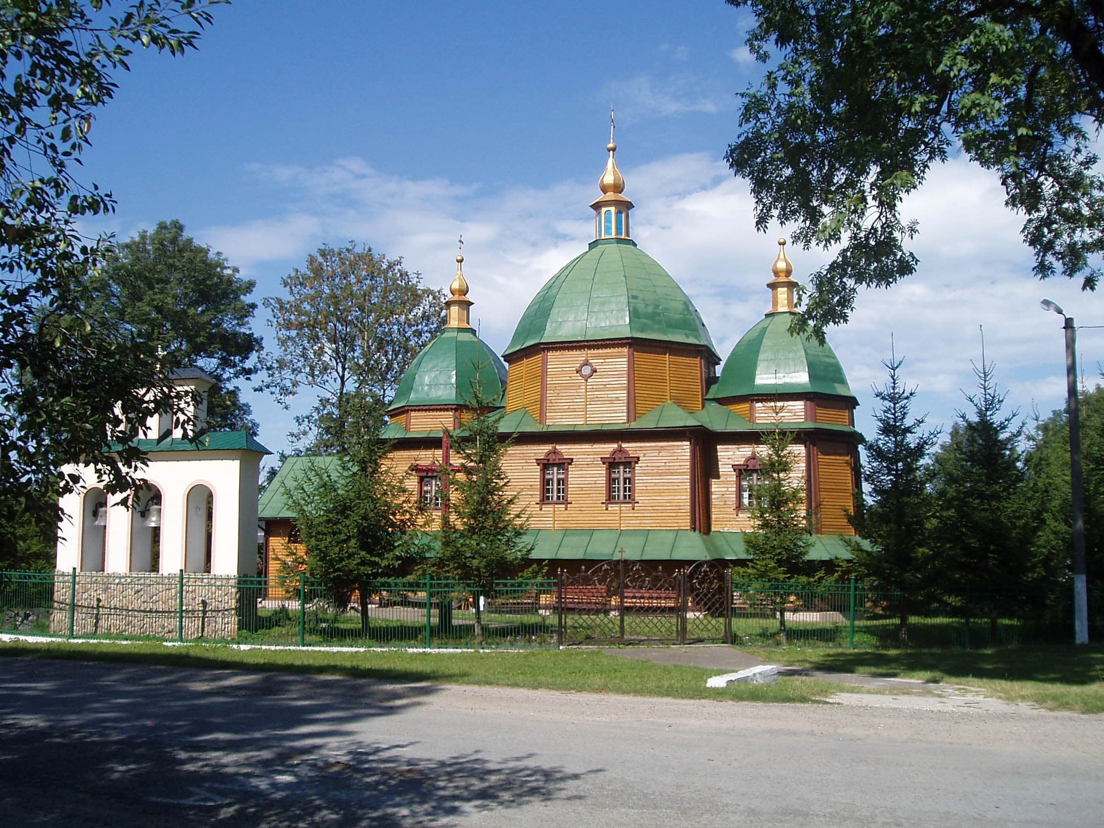 Ascension Church, Bortkiv
