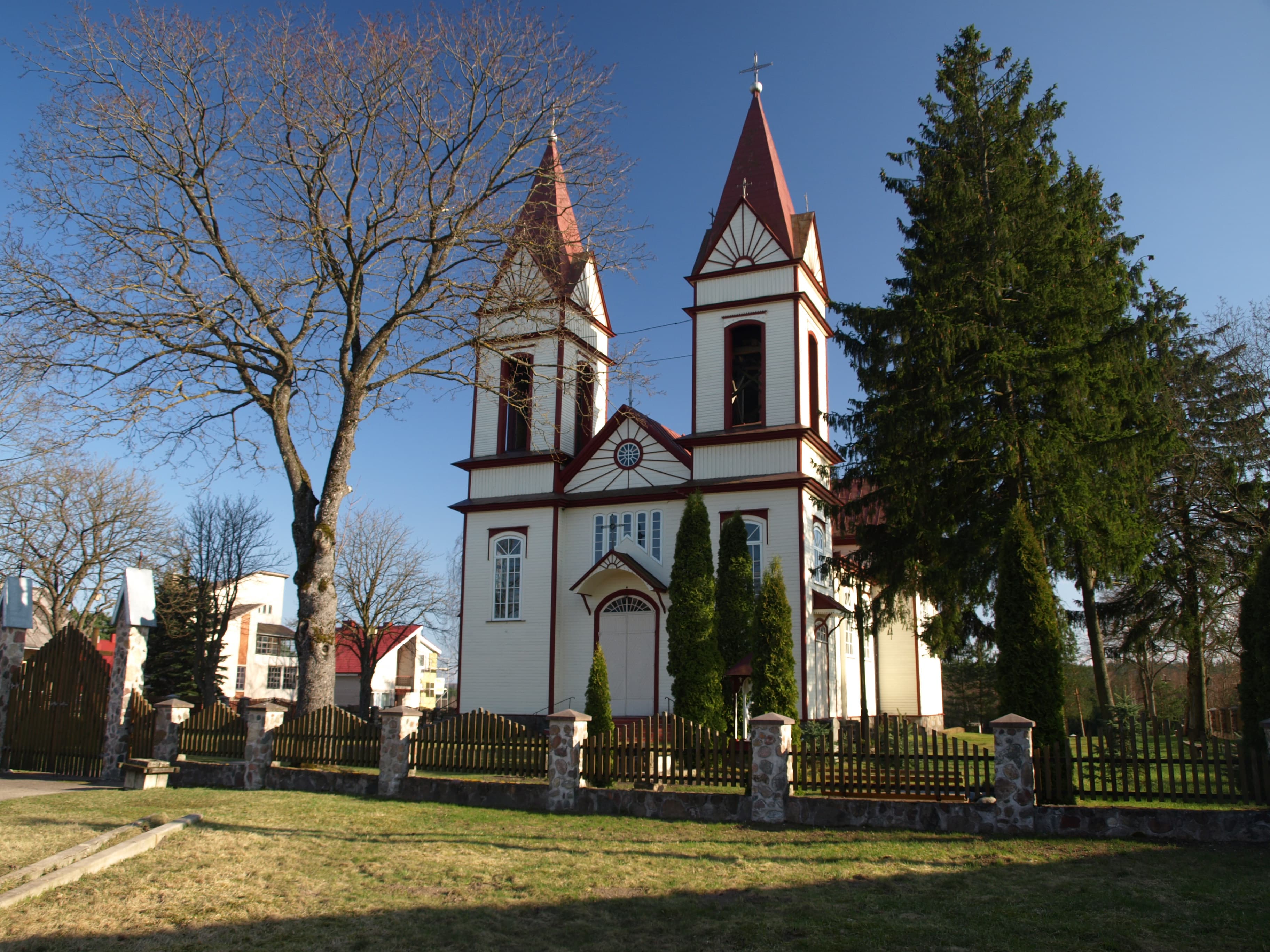 Church of the transfiguration of Jesus Christ in Aukštadvaris