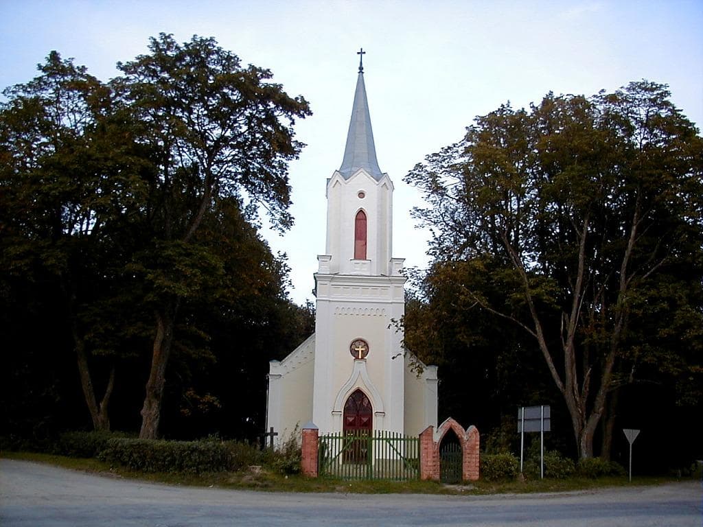 Lutheran church in Bārbele