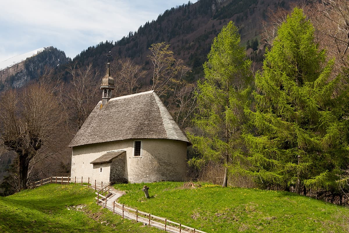 Notre-Dame-de-Compassion chapel at La Daudaz
