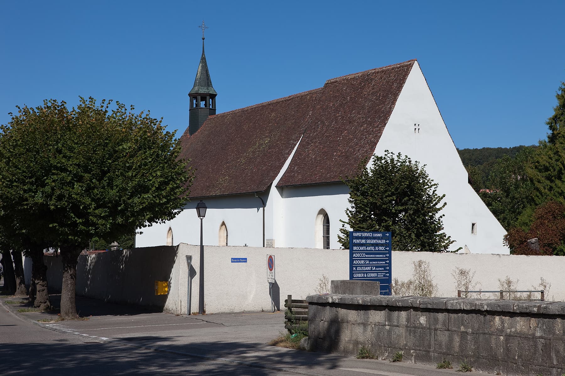 Saint-Germain church with former cemetery
