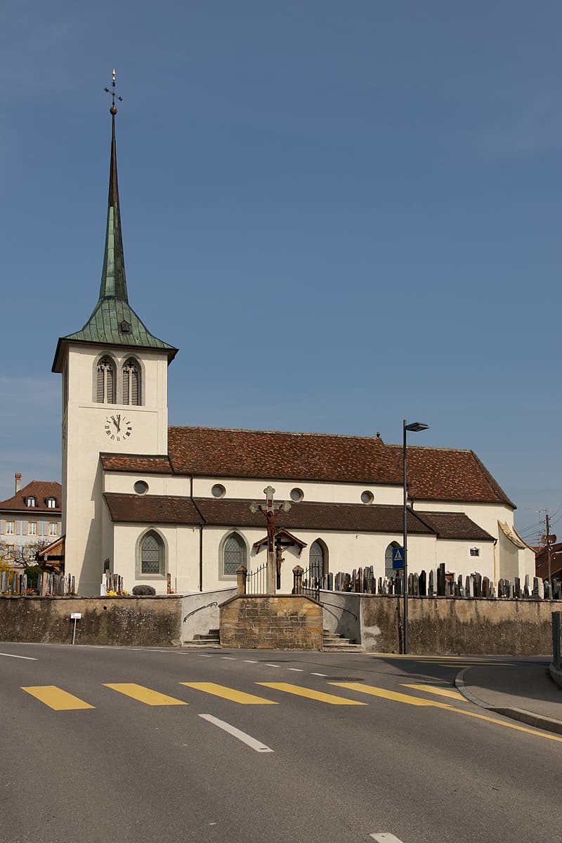 Saint-Aubin parish church