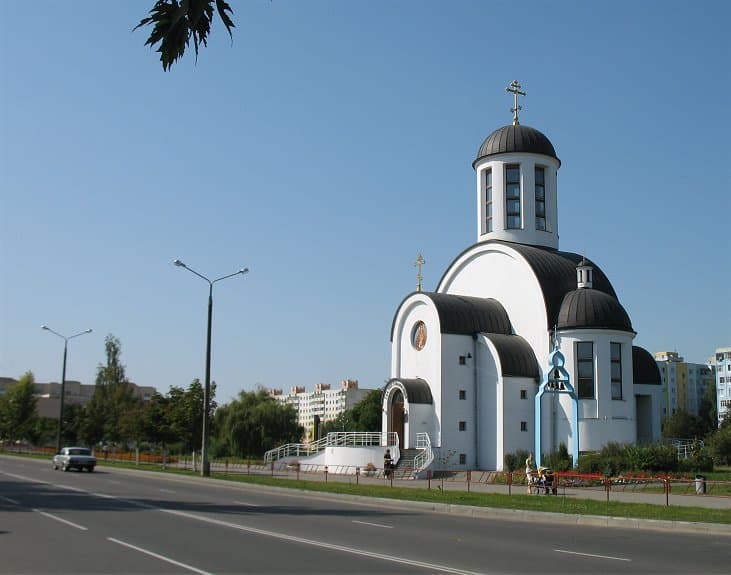 Orthodox church of the Nativity of Our Lady in Salihorsk