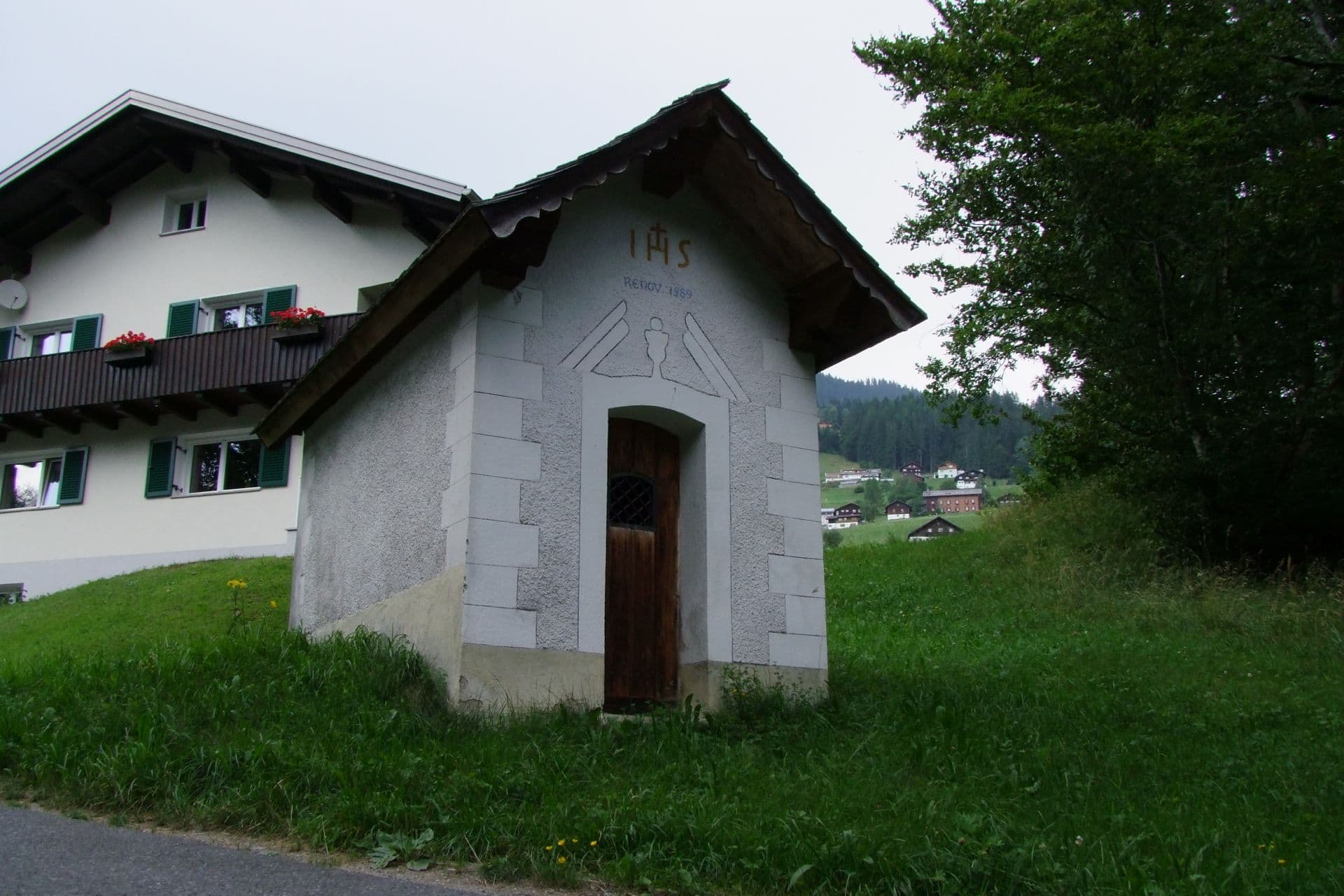 Bartholomäberg Kapelle Plattaweg