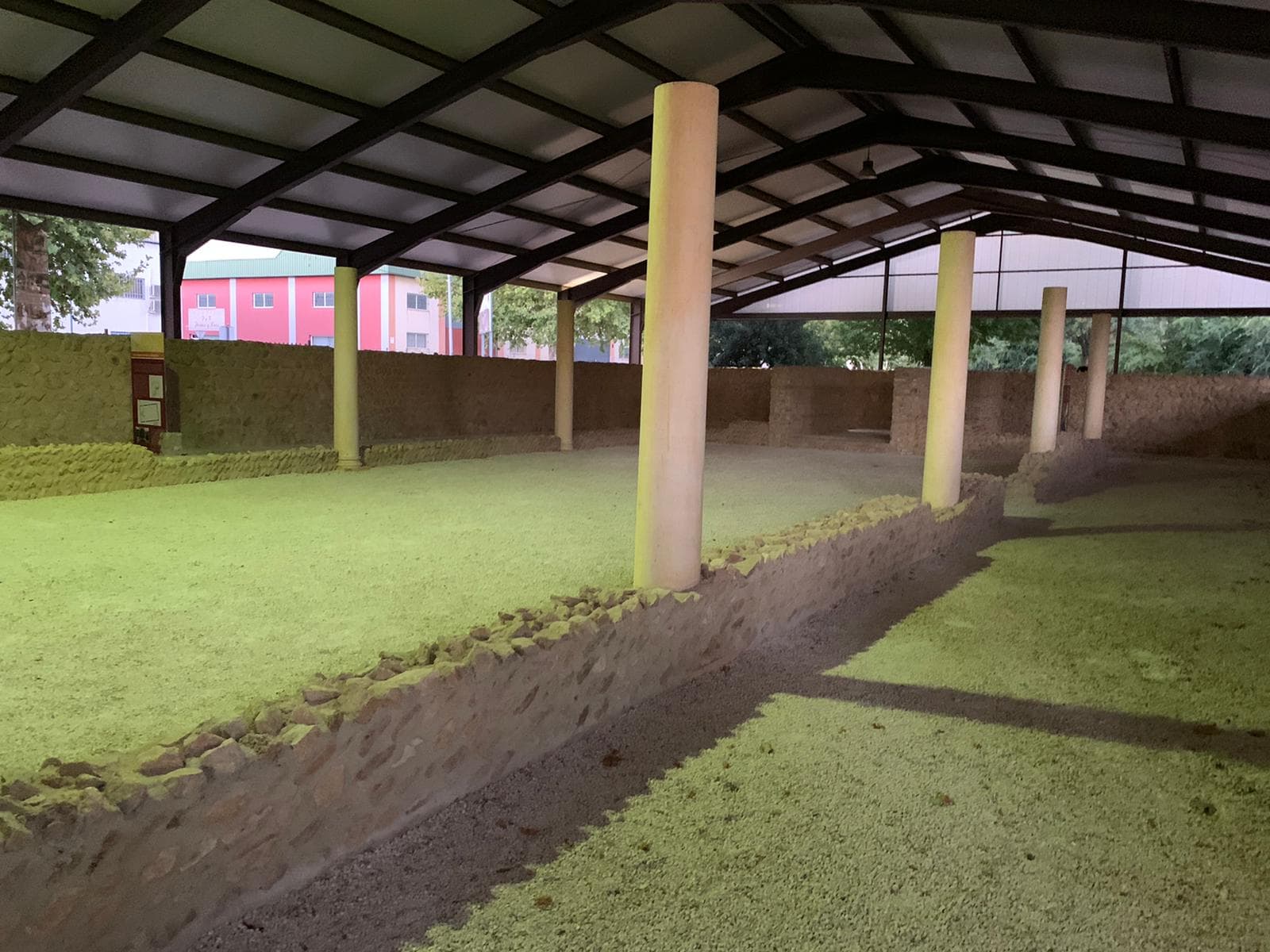 Paleochristian basilica of Coracho