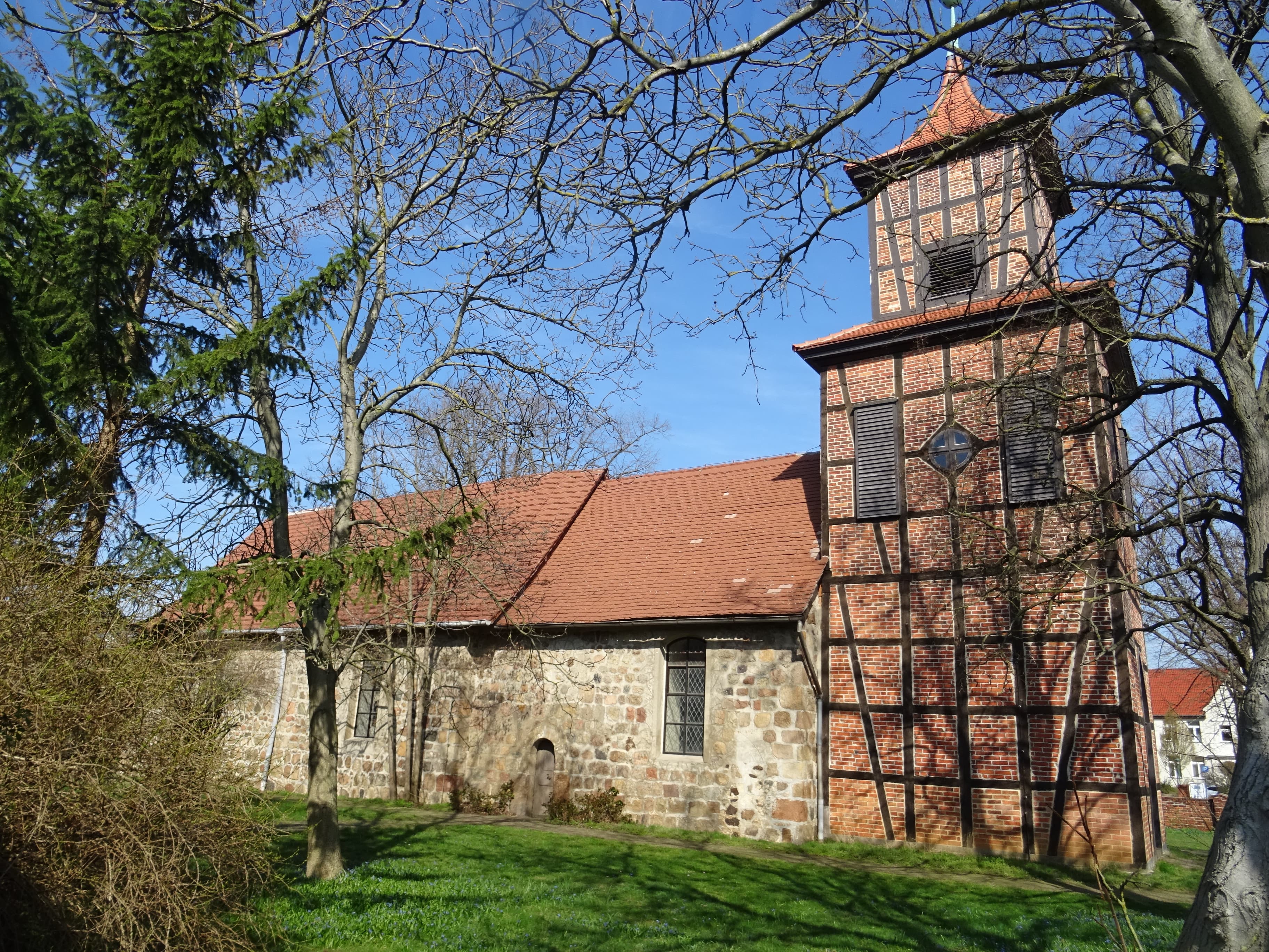 Protestant church Bergwitz