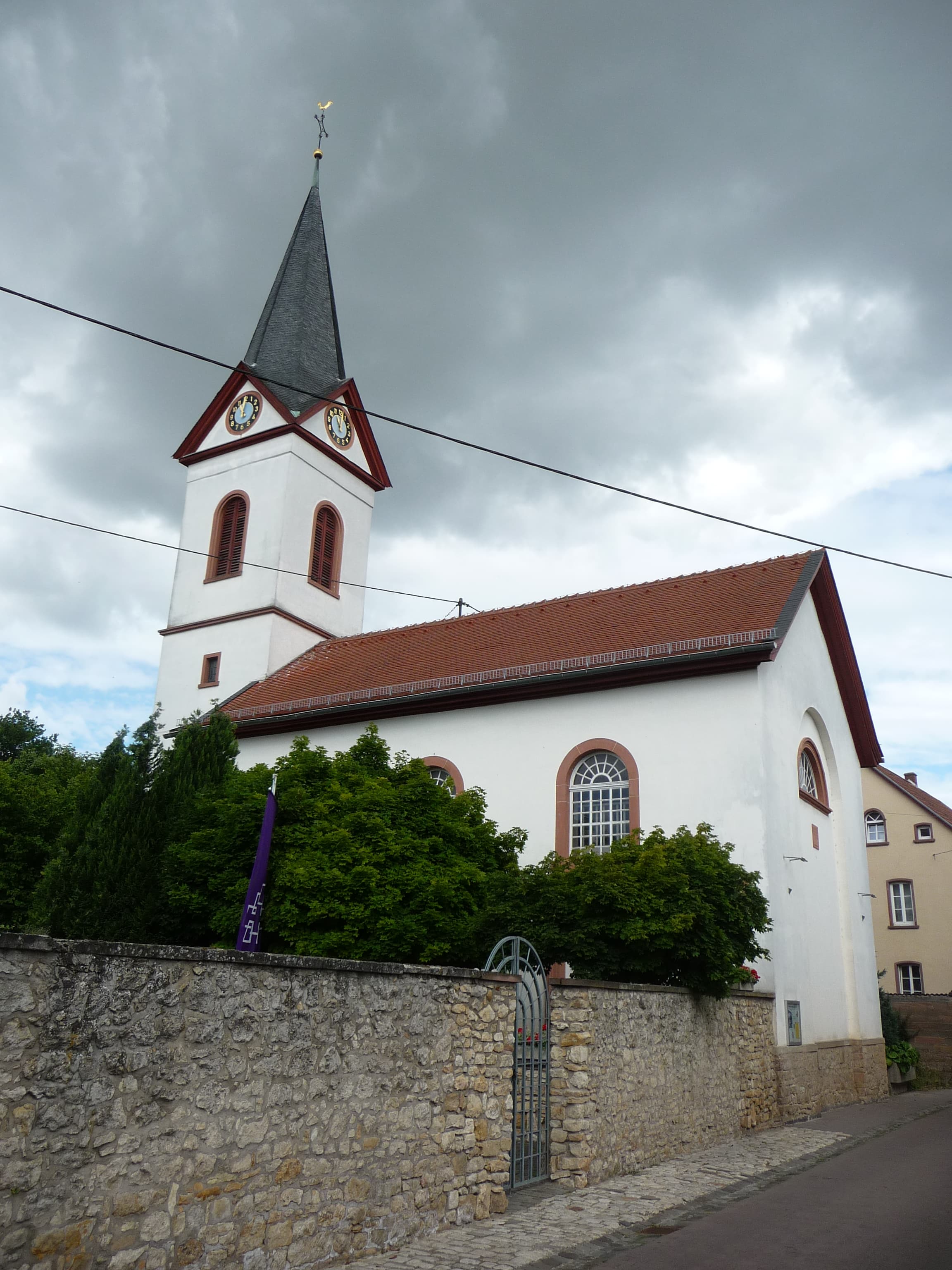 Protestant church in Bermersheim