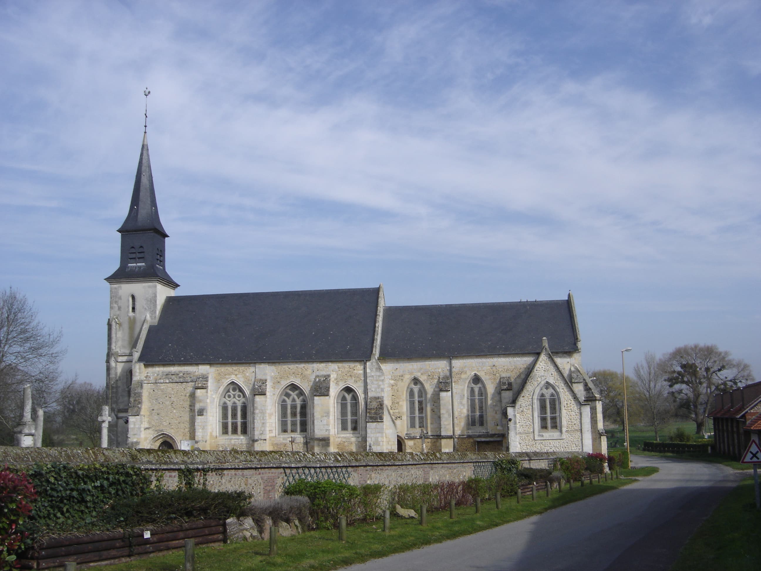 Église Saint-Mélain de Berville-sur-Mer
