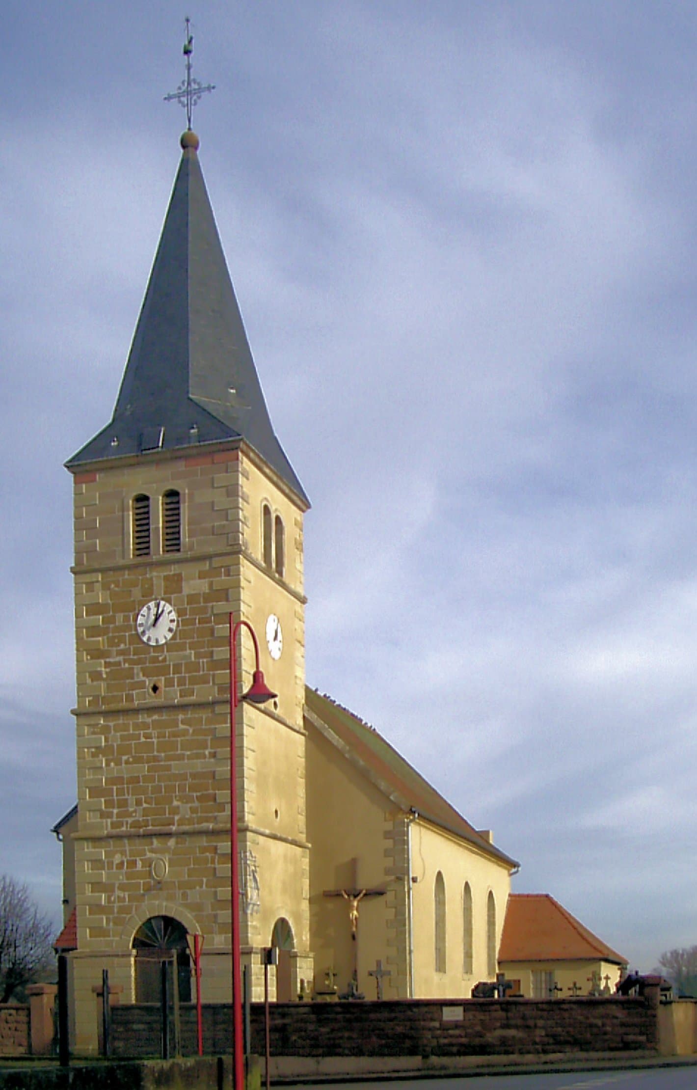 Église Sainte-Barbe de Biding