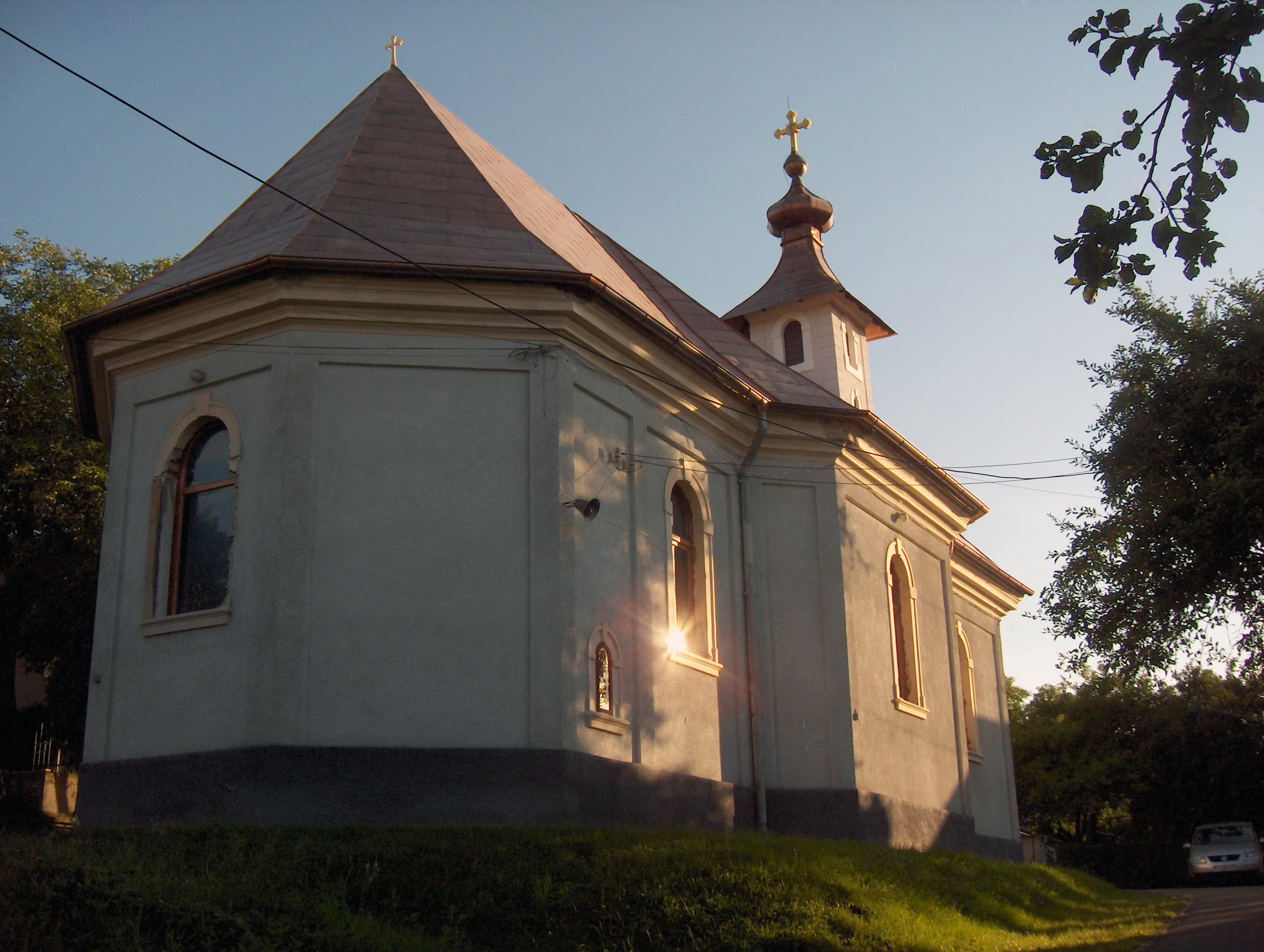 "Uphill" Holy Trinity Orthodox church in Cluj-Napoca