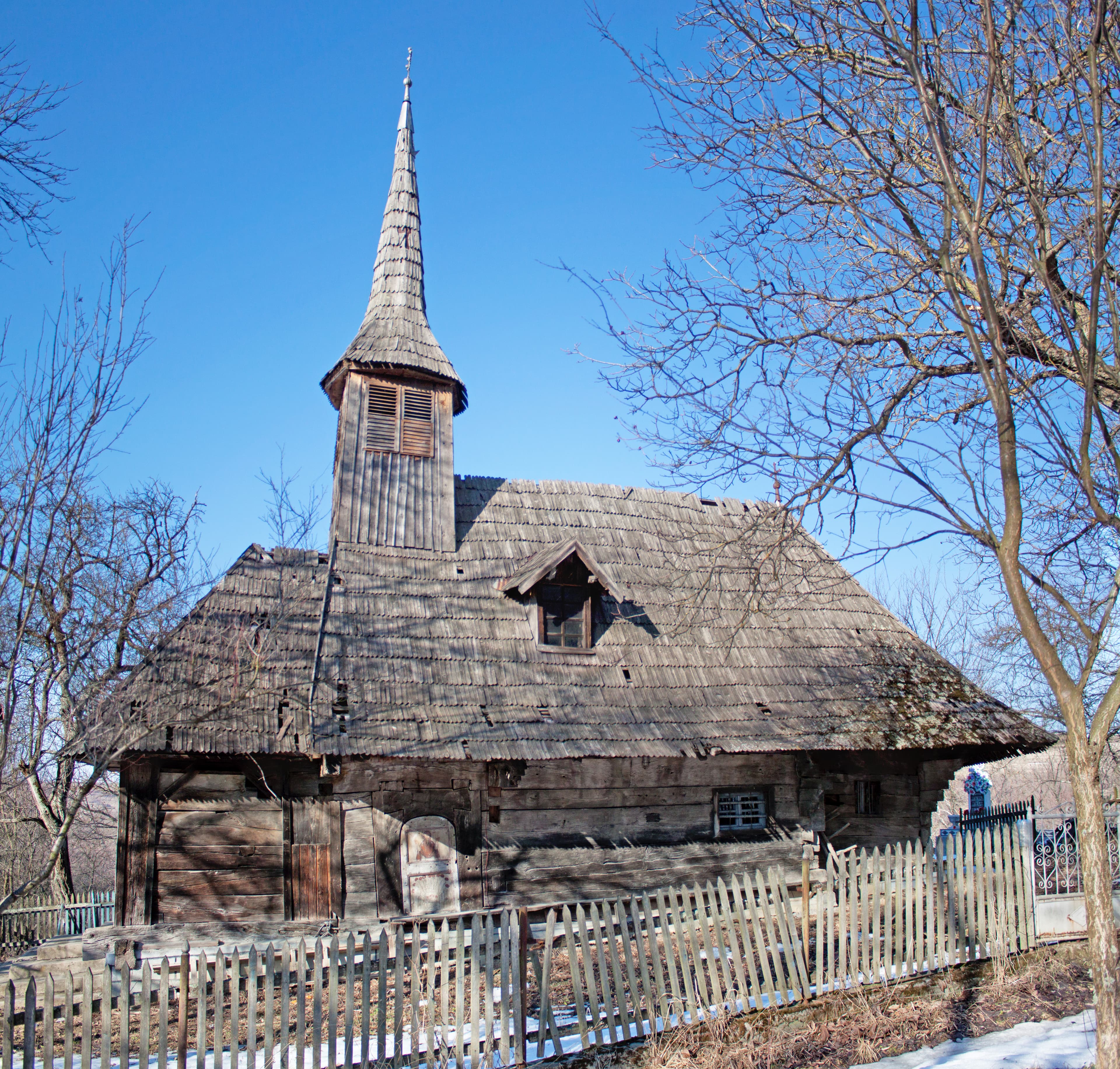 Wooden church in Bocșița, Sălaj