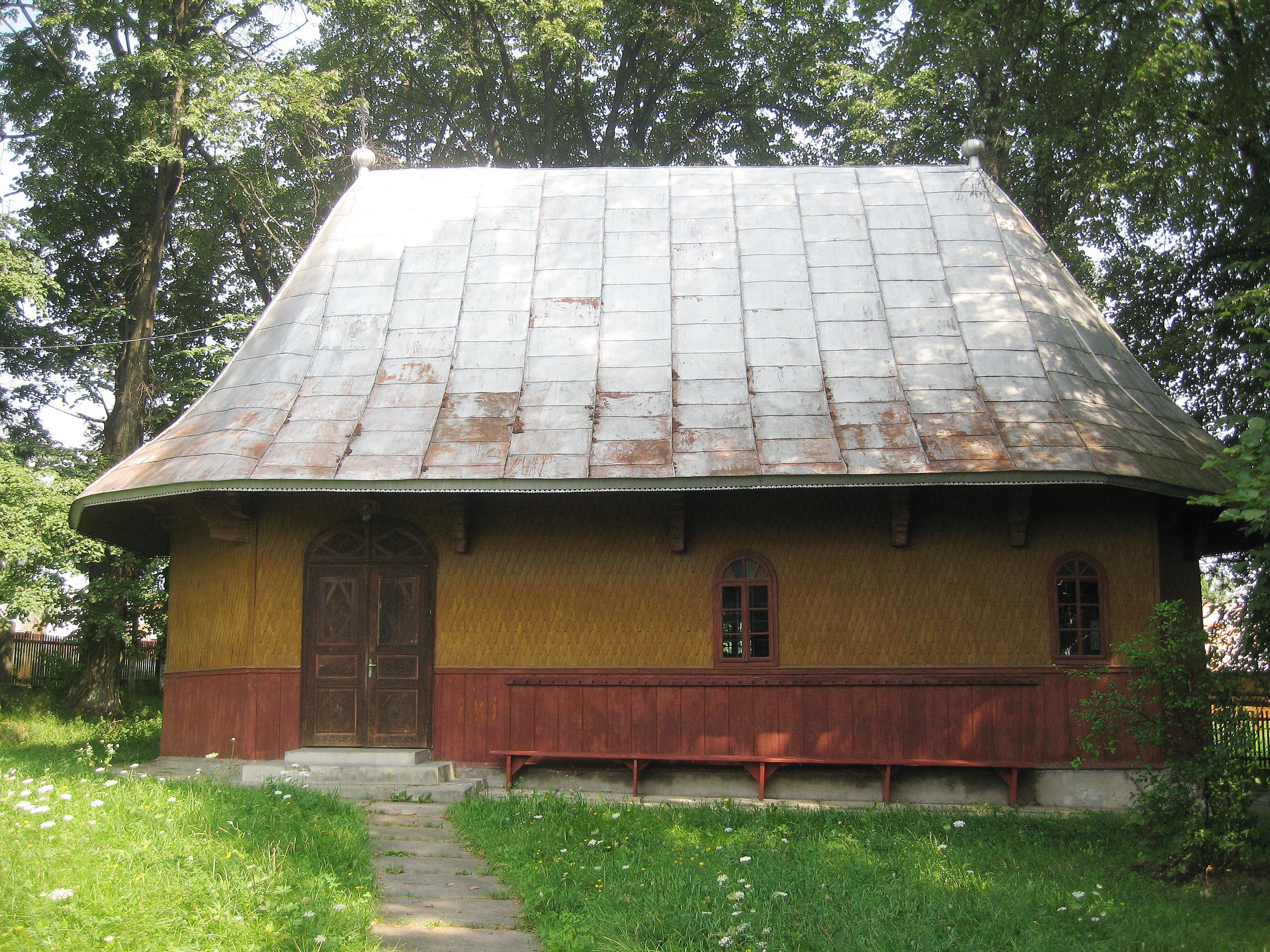 Wooden church in Humoreni, Suceava