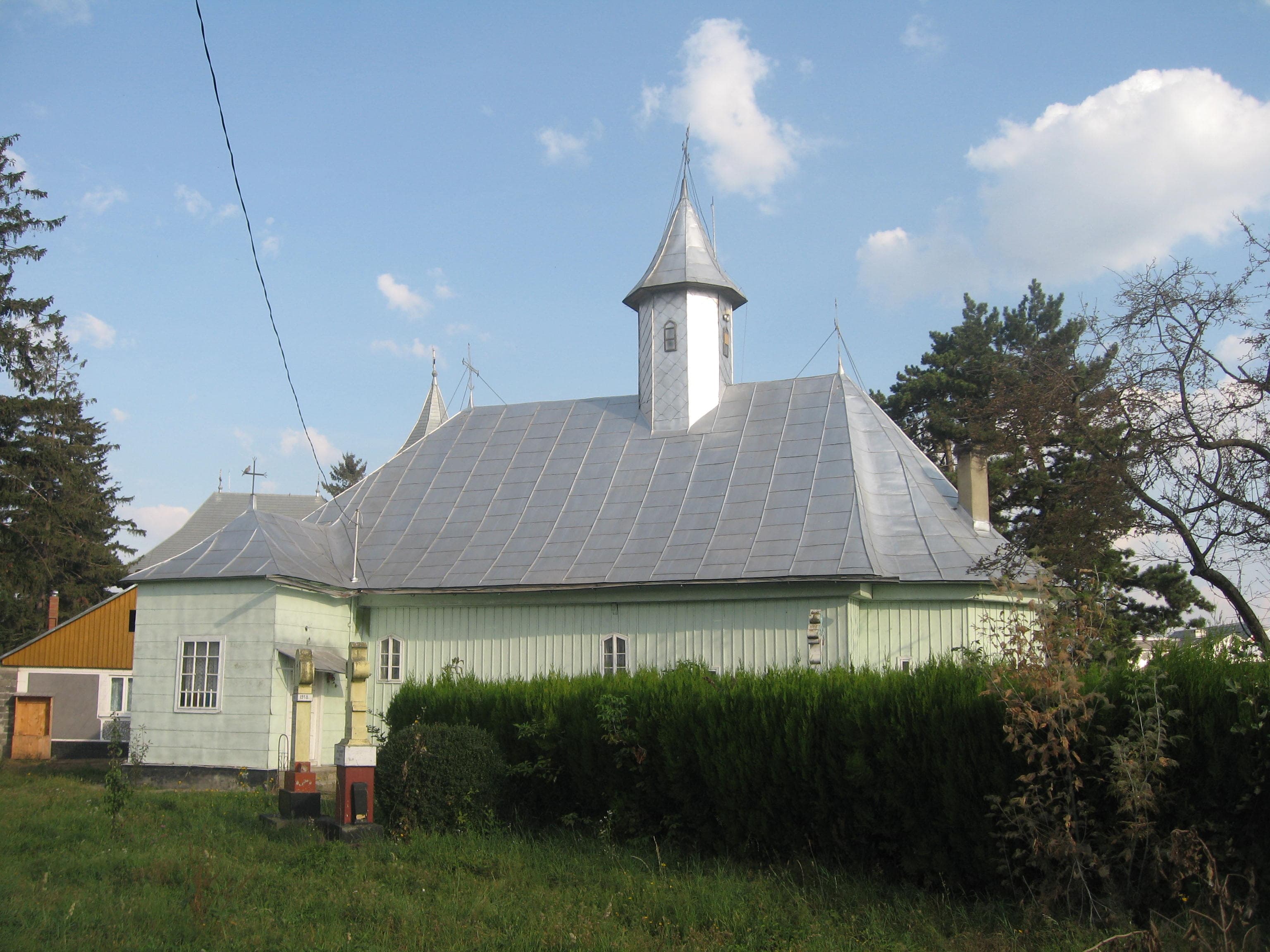 Wooden church in Moara Nica, Suceava