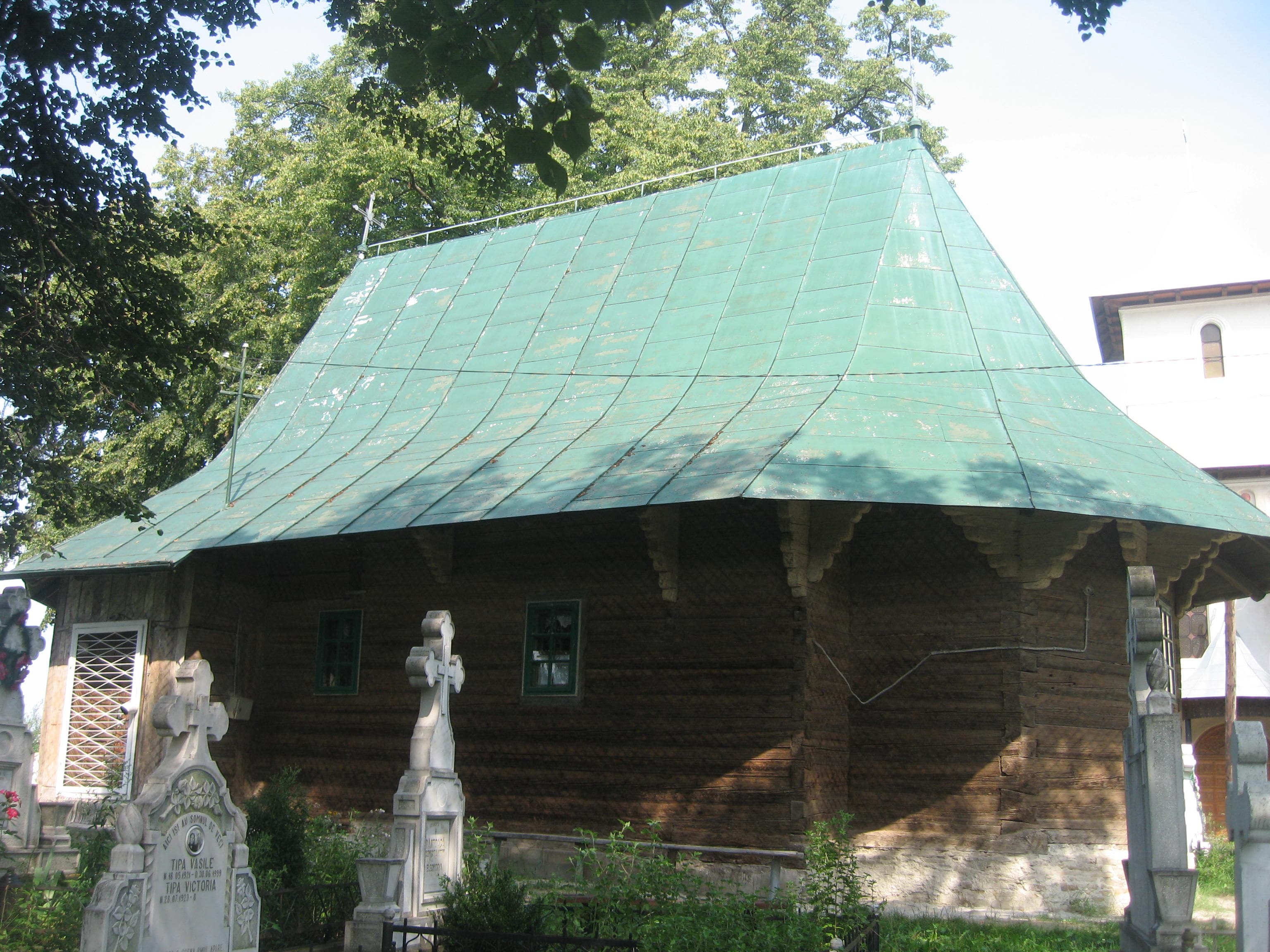 Wooden church in Soloneț, Suceava