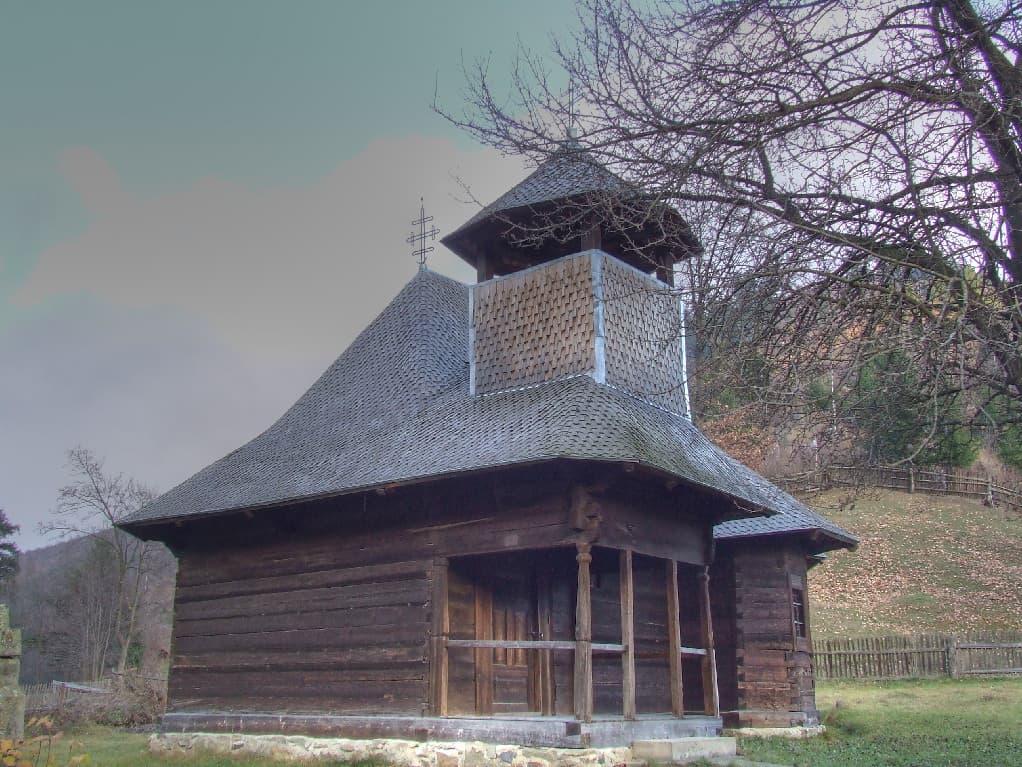 Wooden church in Tulgheș, Harghita