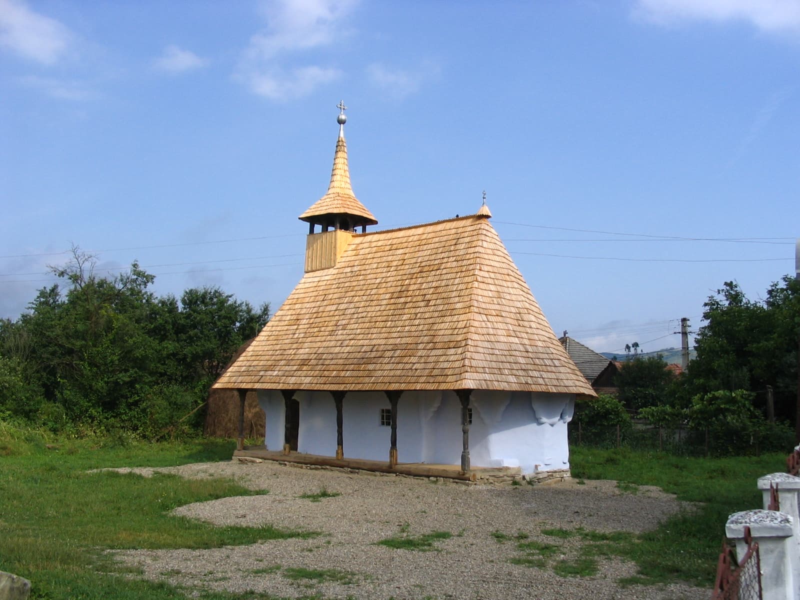 Cricova wooden church of the Assumption in Bălan, Sălaj