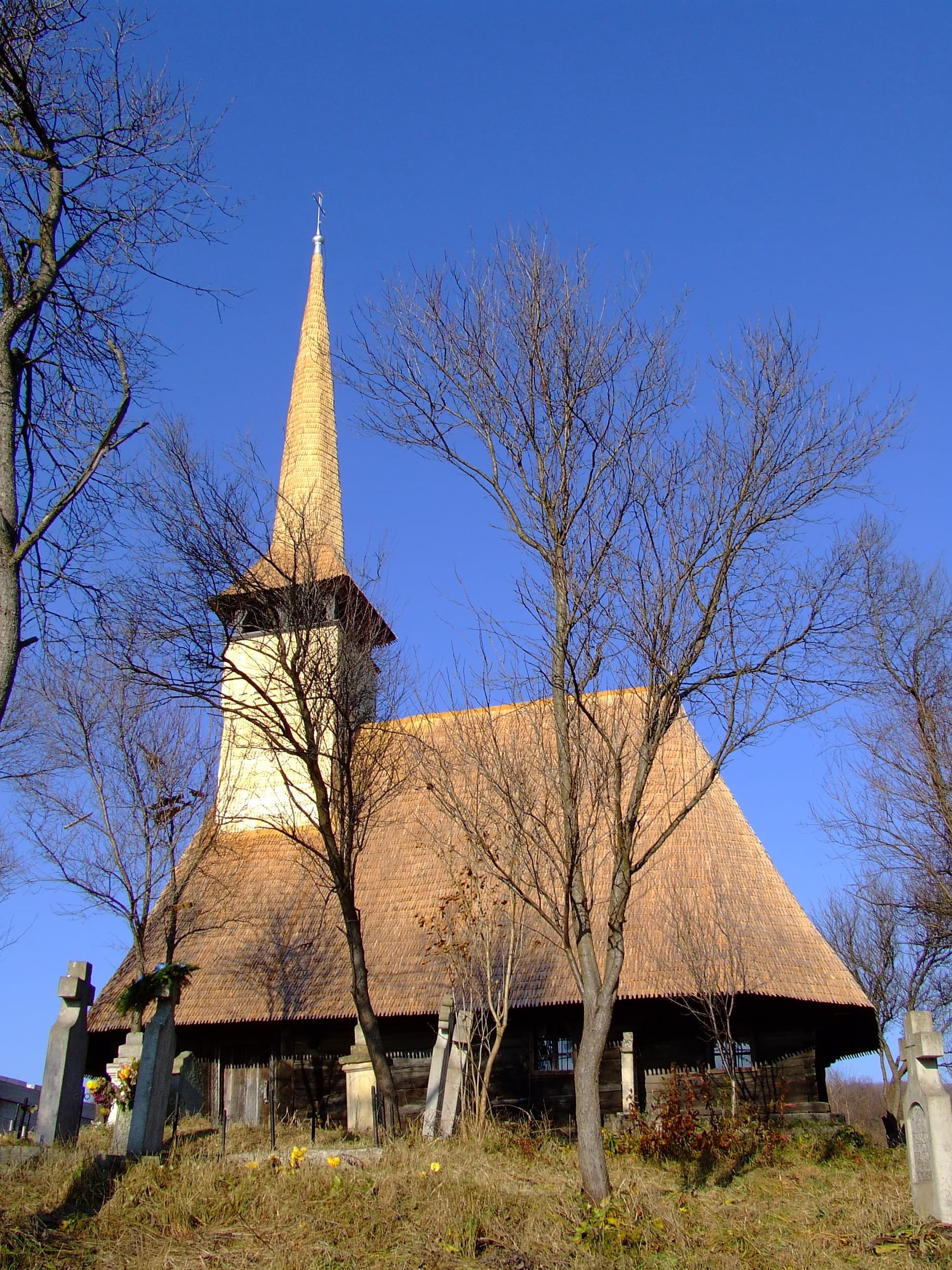 Wooden church in Bârsău Mare