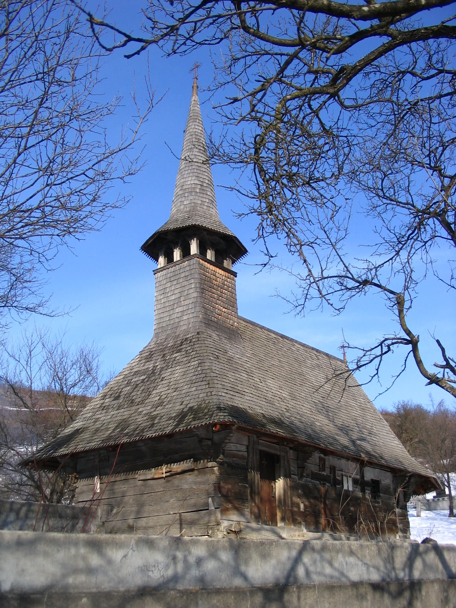 Wooden church of the Archangels in Ciumărna, Sălaj