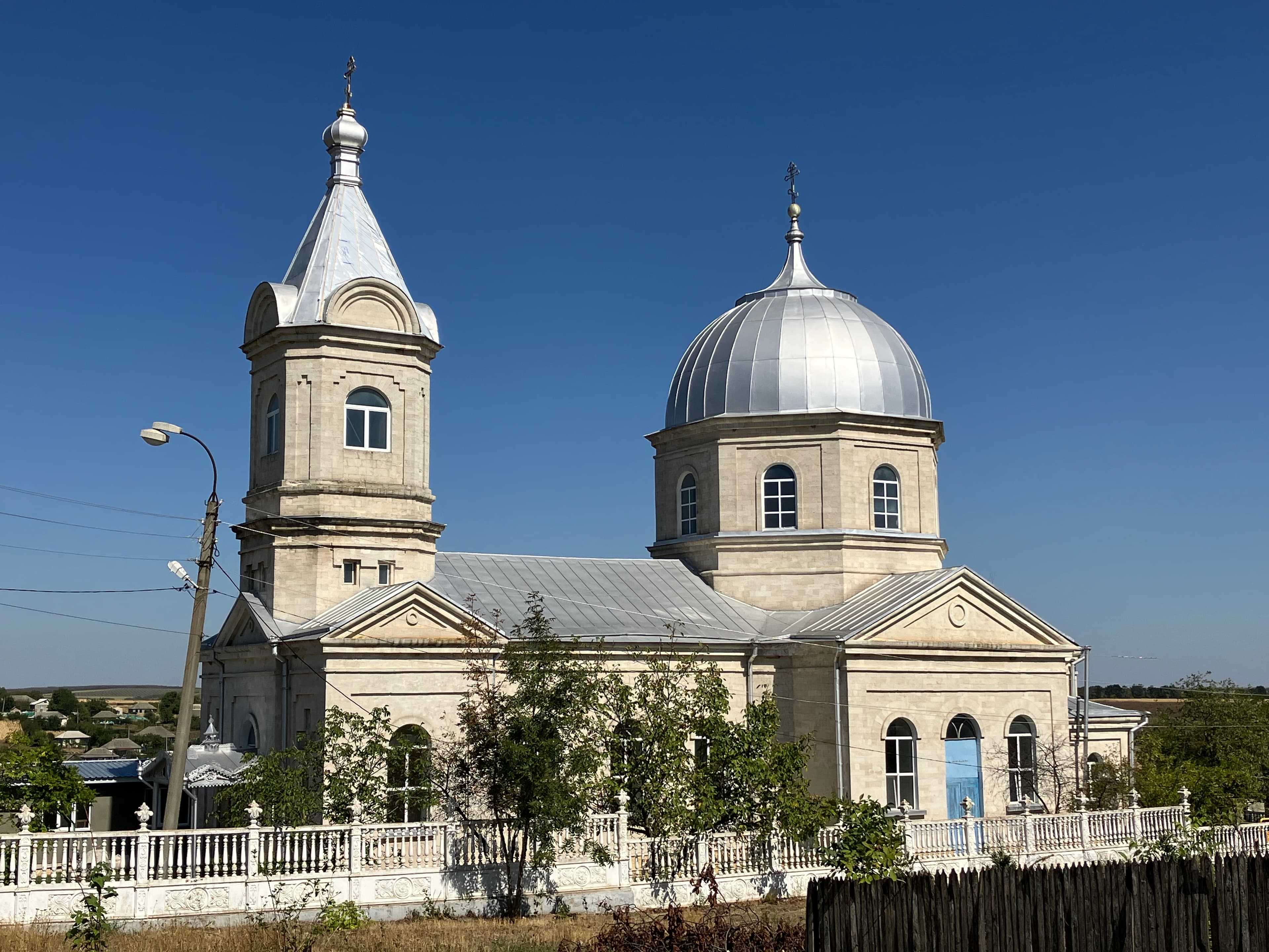 Saint Demetrius of Thessaloniki church in Hîrtopul Mic, Criuleni