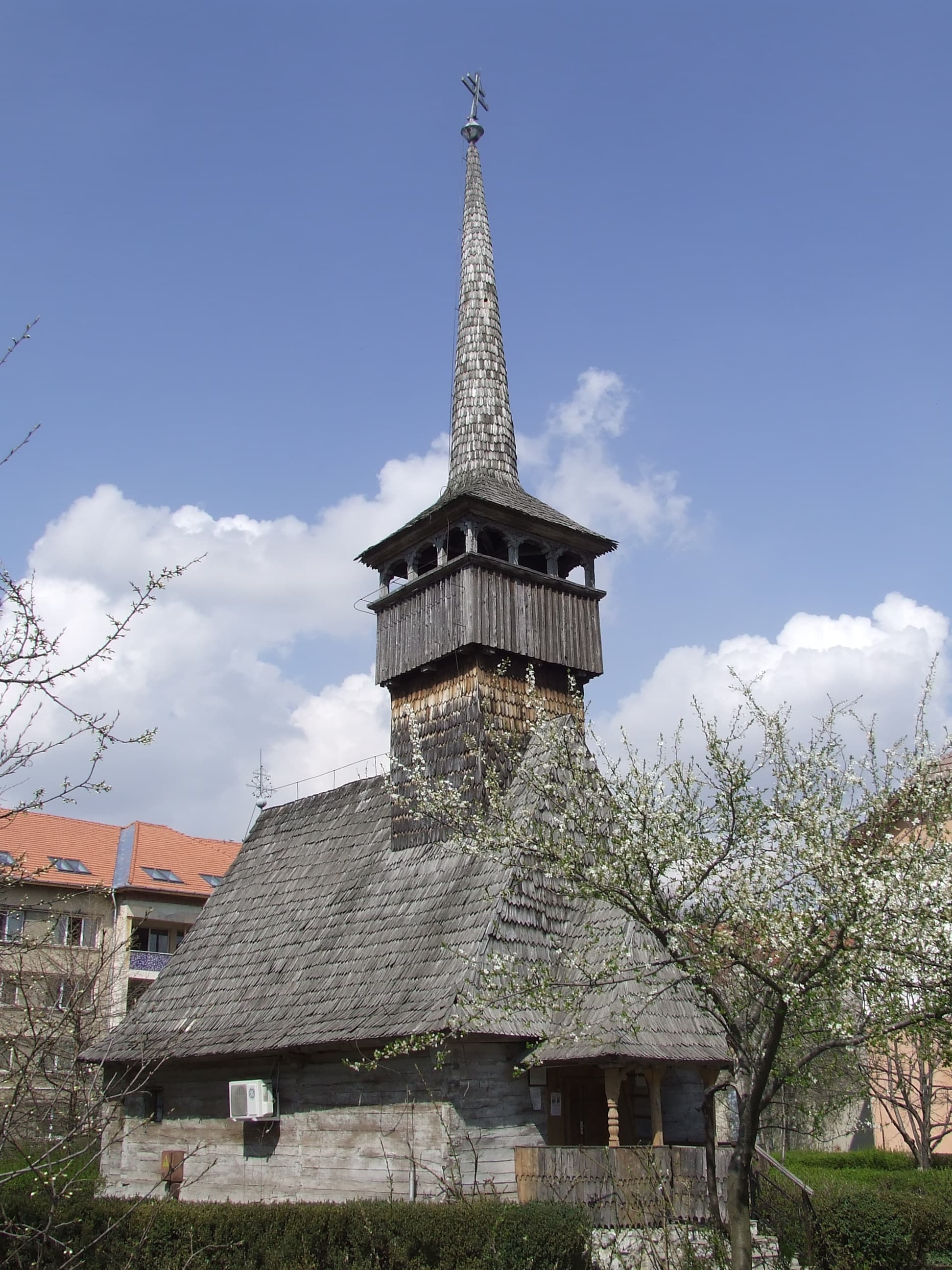 Wooden church of the Archangels and of Constantin Brâncoveanu in Oradea