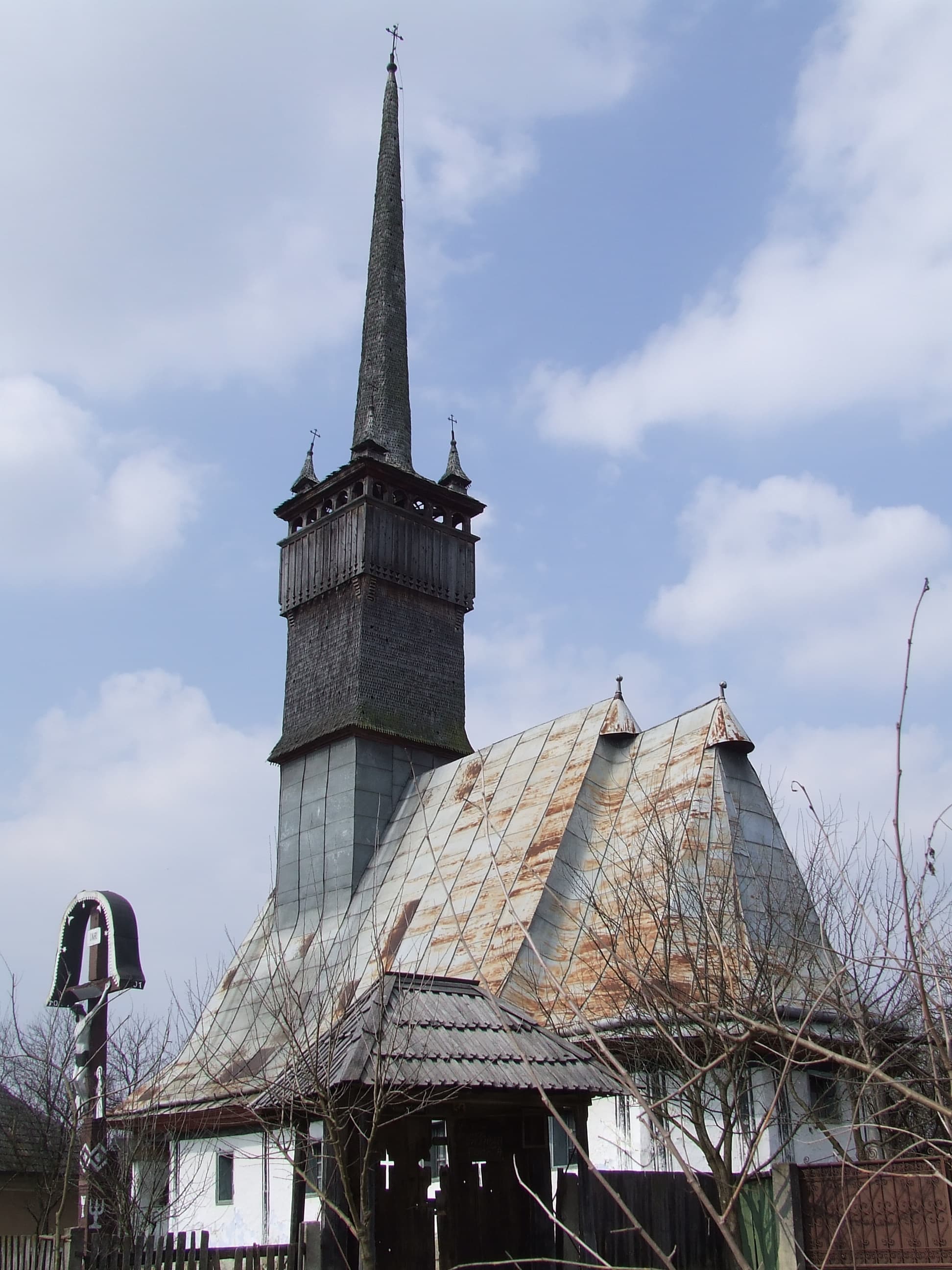 Wooden church in Lozna, Sălaj