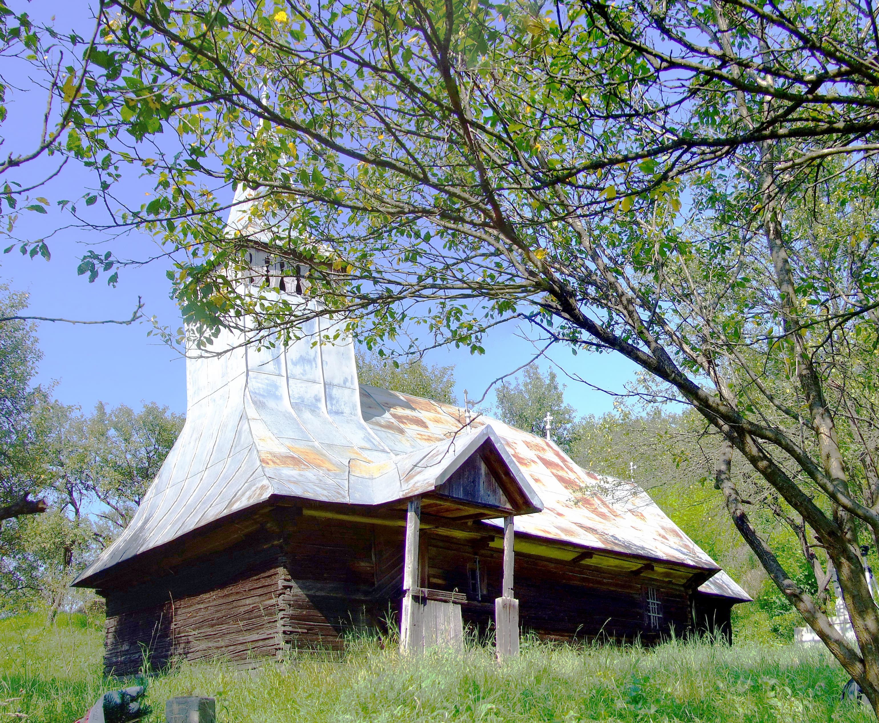 Archangels' wooden church in Silivaș, Cluj