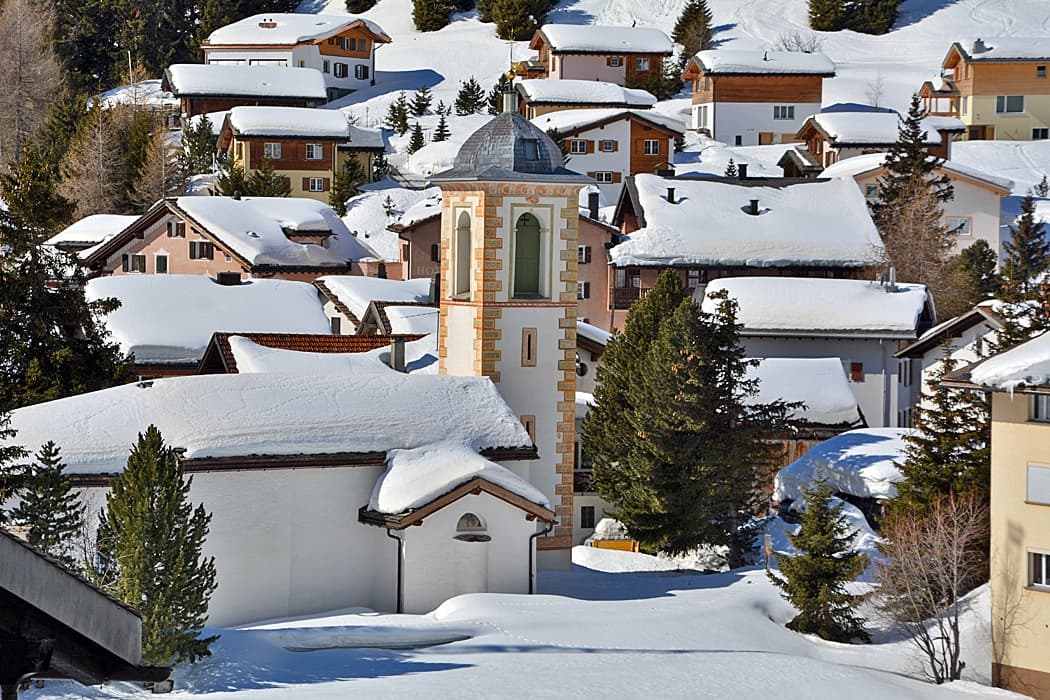 Baselgia catolica San Giagl, Bivio