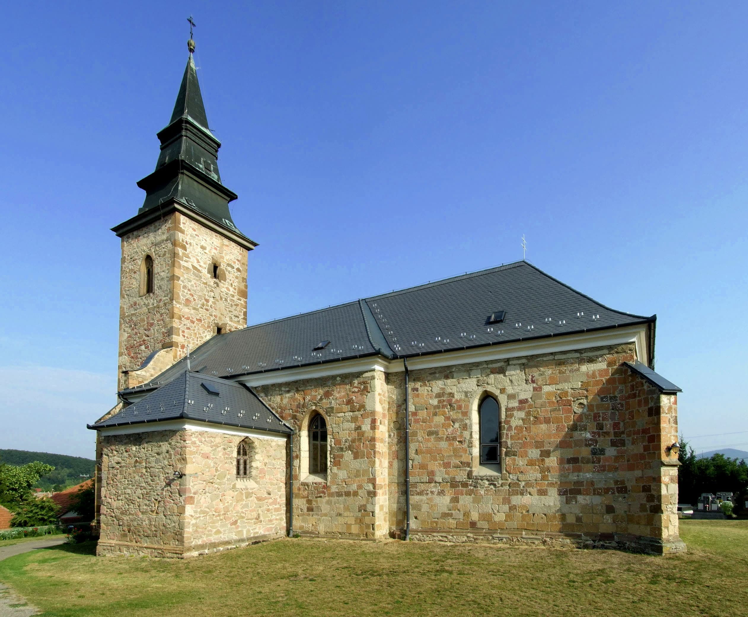 Saint Martin church in Bogács