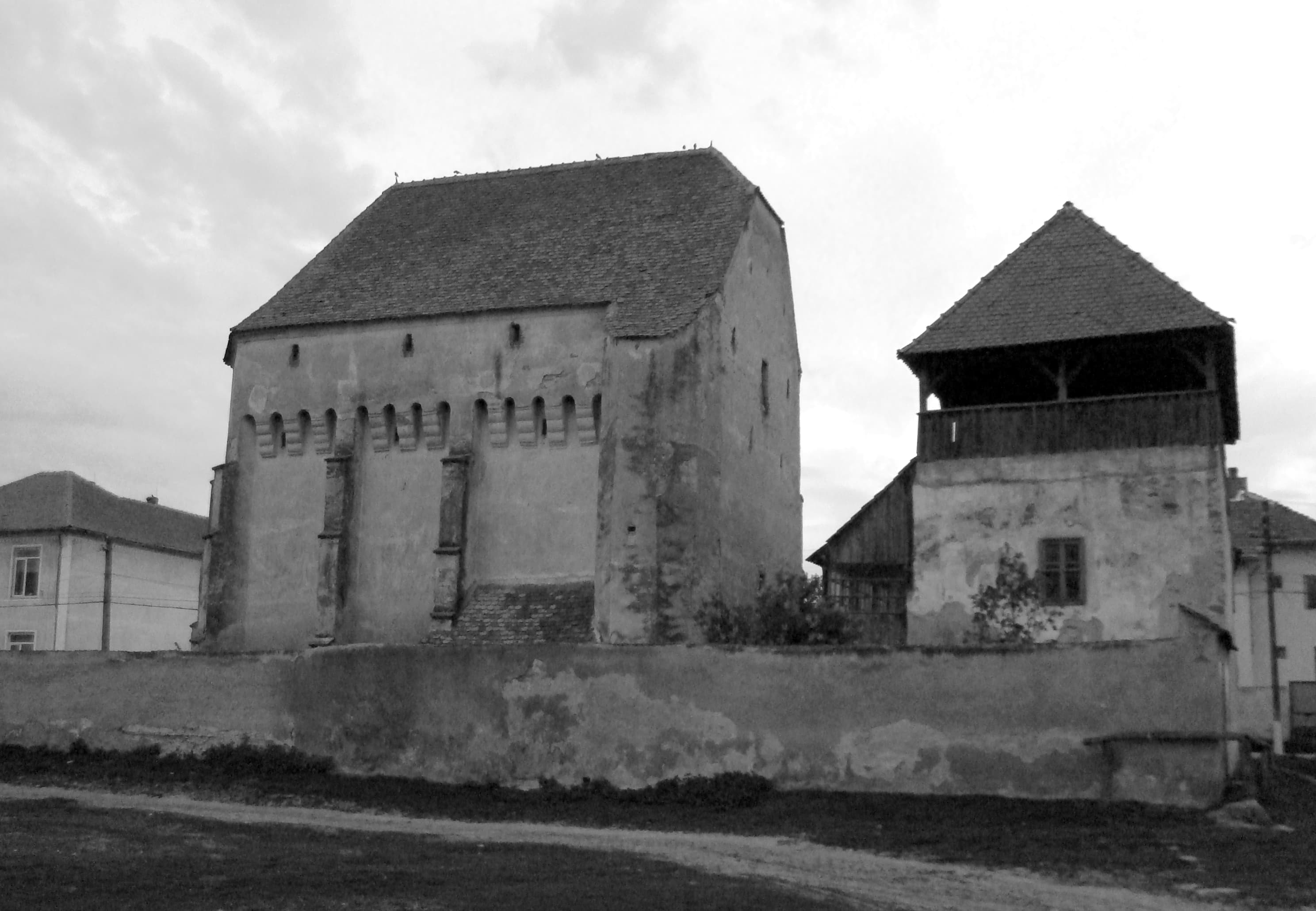 fortified church of Boz