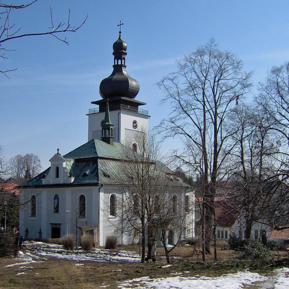 Church of the Visitation of the Virgin Mary in Bozkov